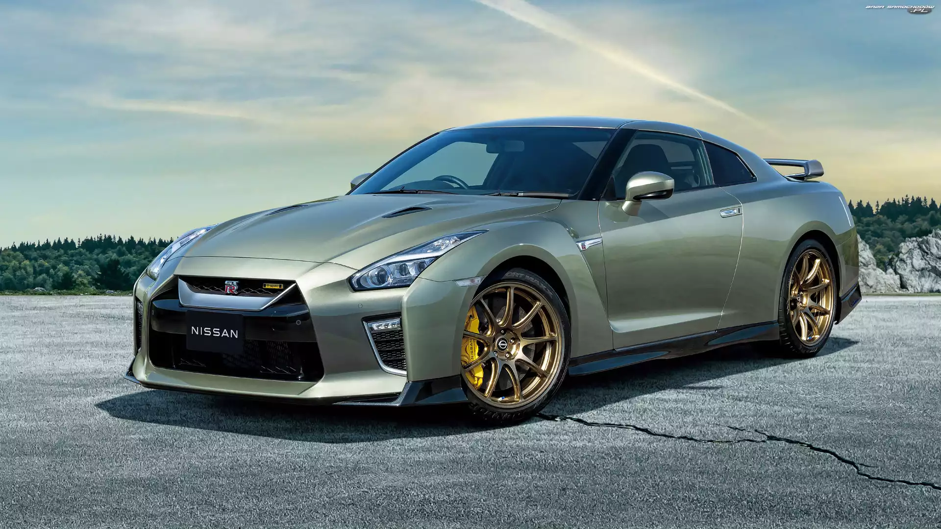 2021, Oliwkowy, Nissan GT-R T-Spec