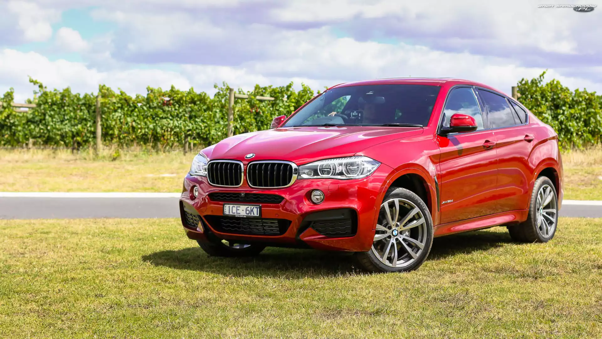 Czerwony, BMW X6, F16