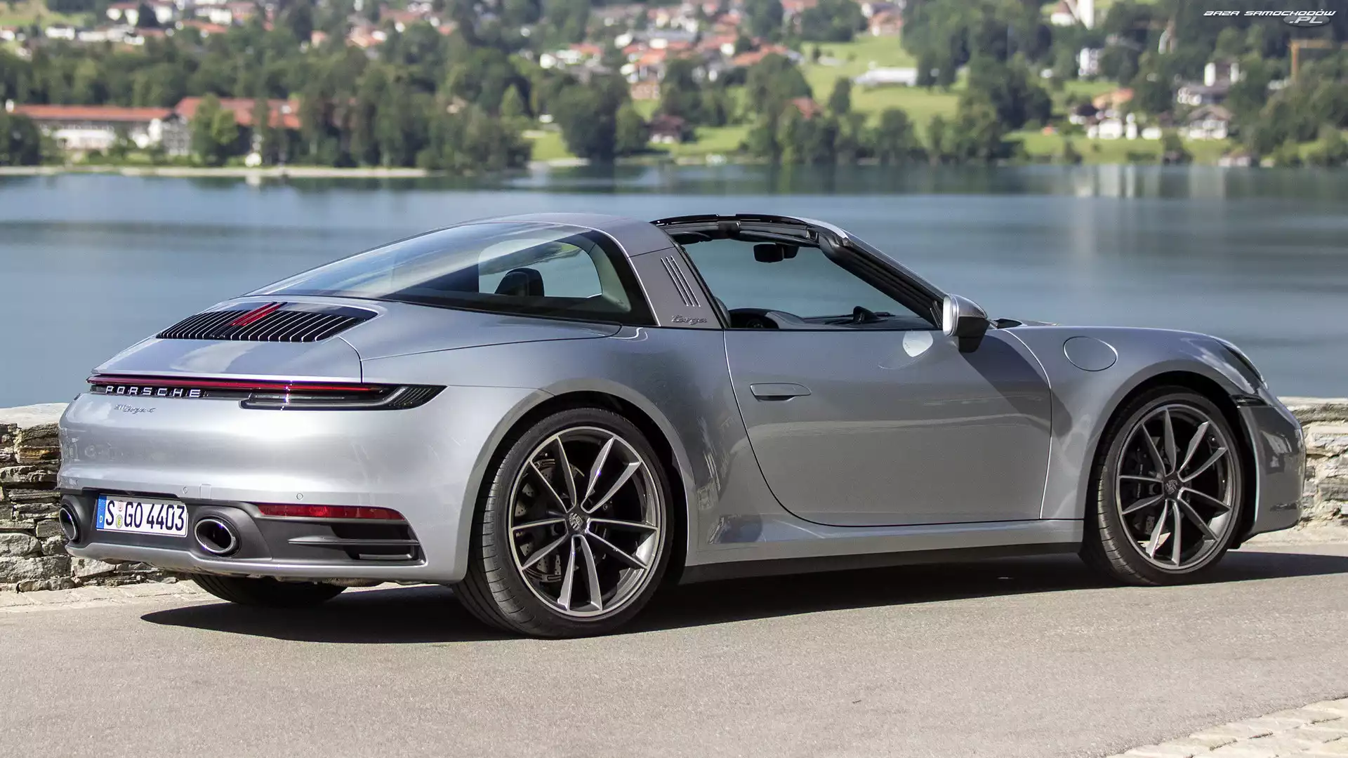 2020, Srebrne, Porsche 911 Targa