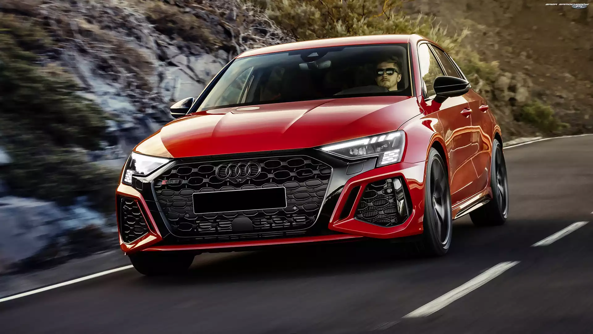 Czerwone, Audi RS3 Sportback