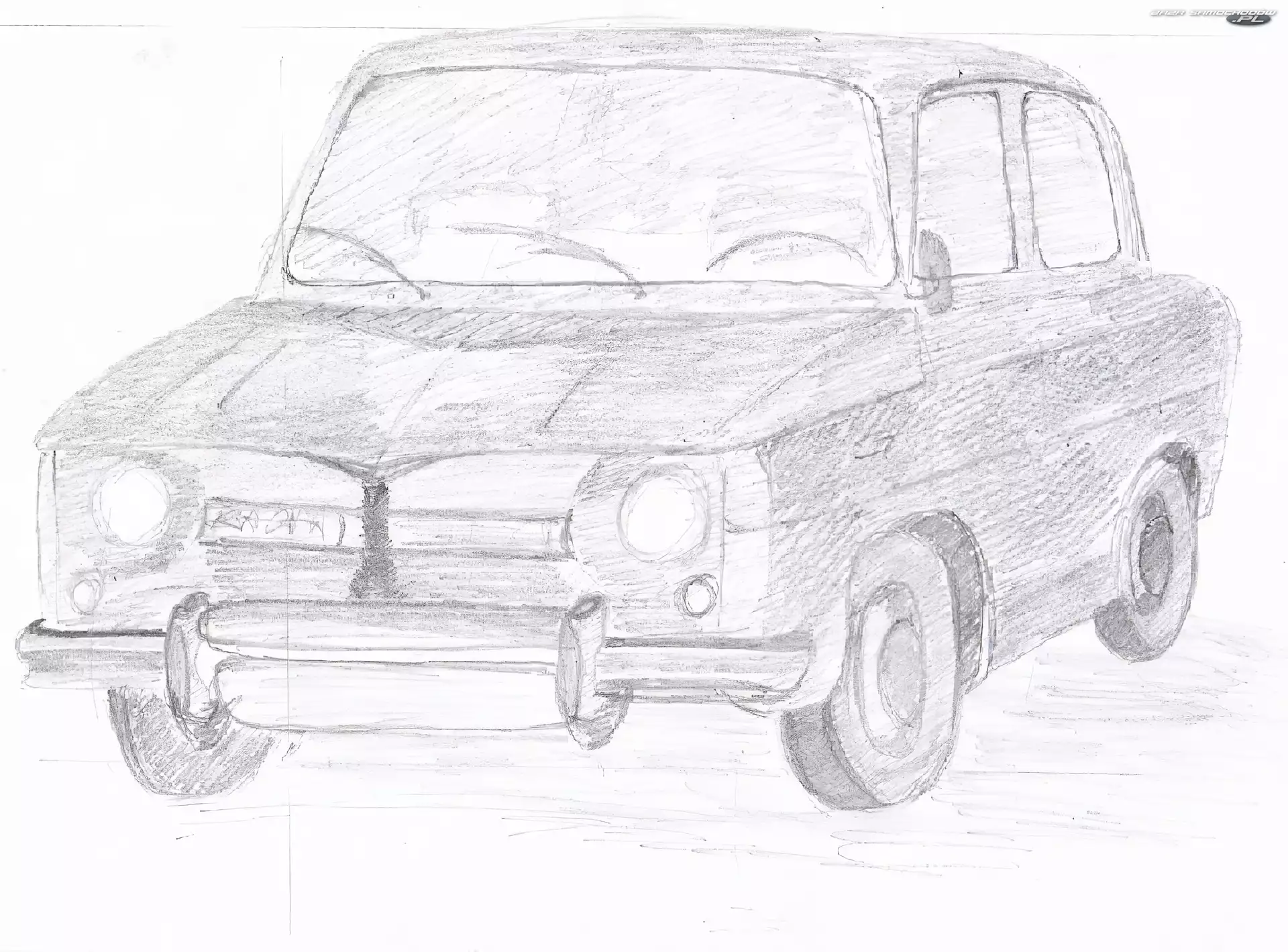 Szkic, Dacia 1100