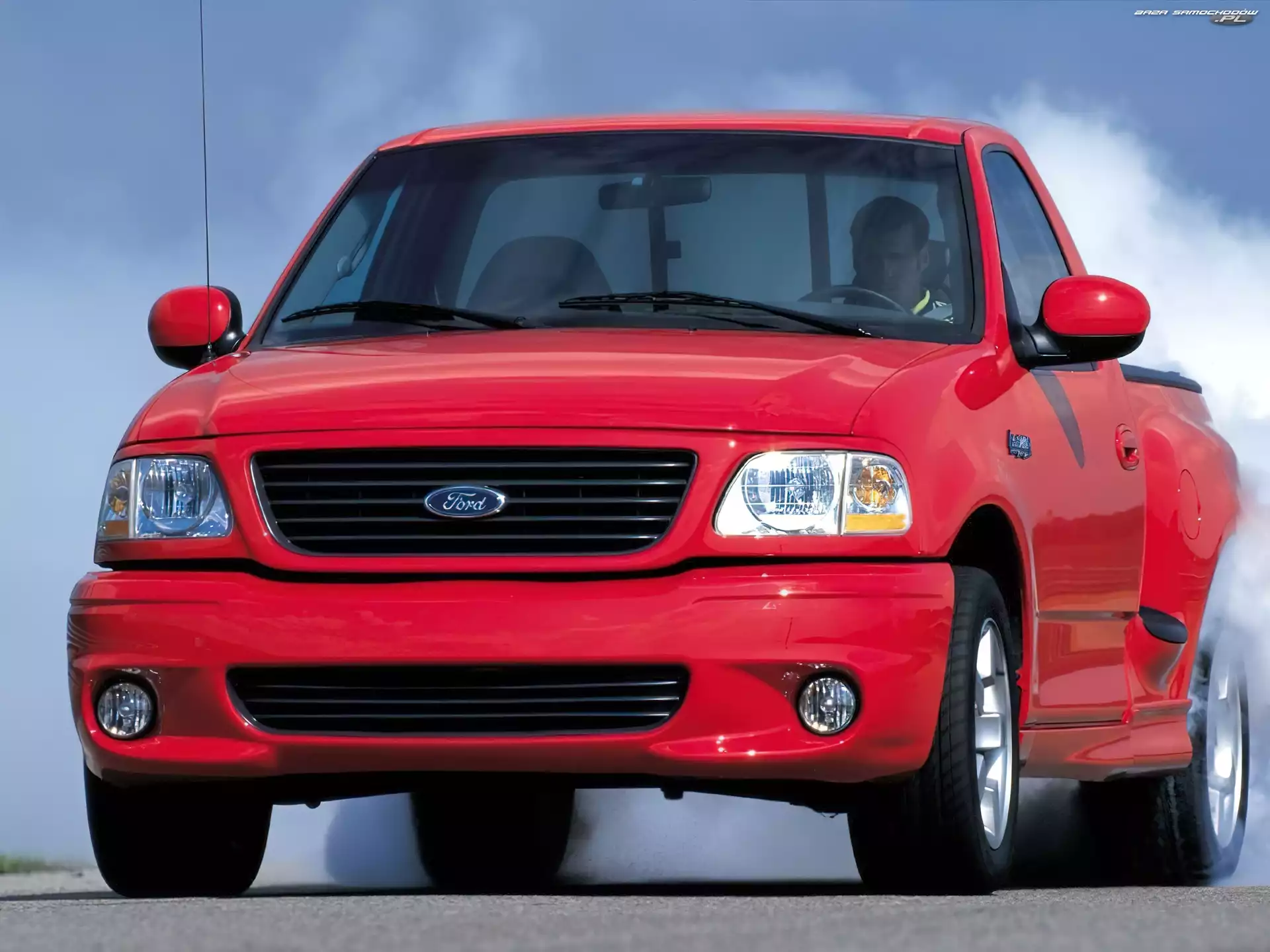 150, Czerwony, Ford F