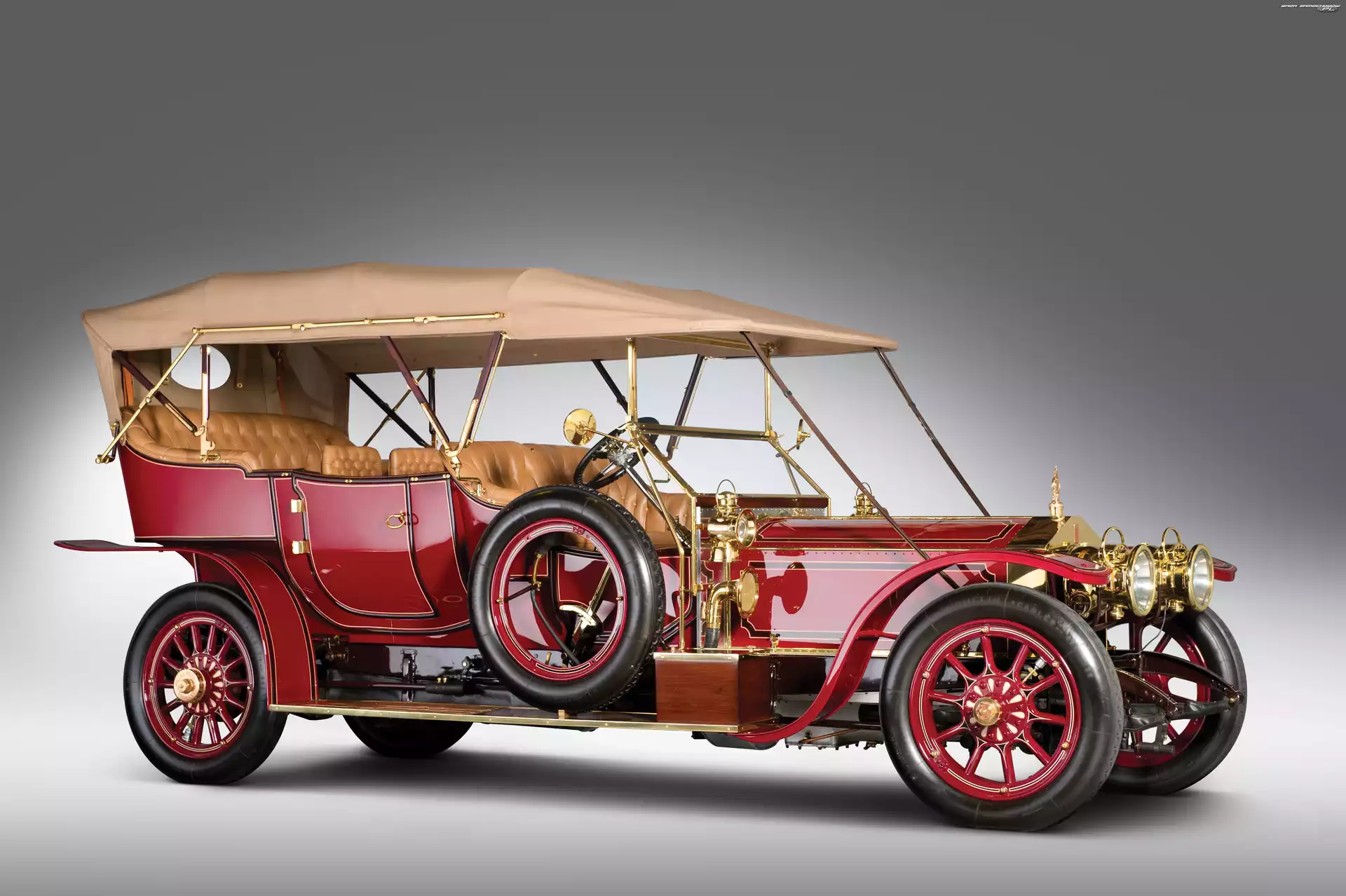 1911, Ghost, Rolls Royce, Zabytkowy, Silver