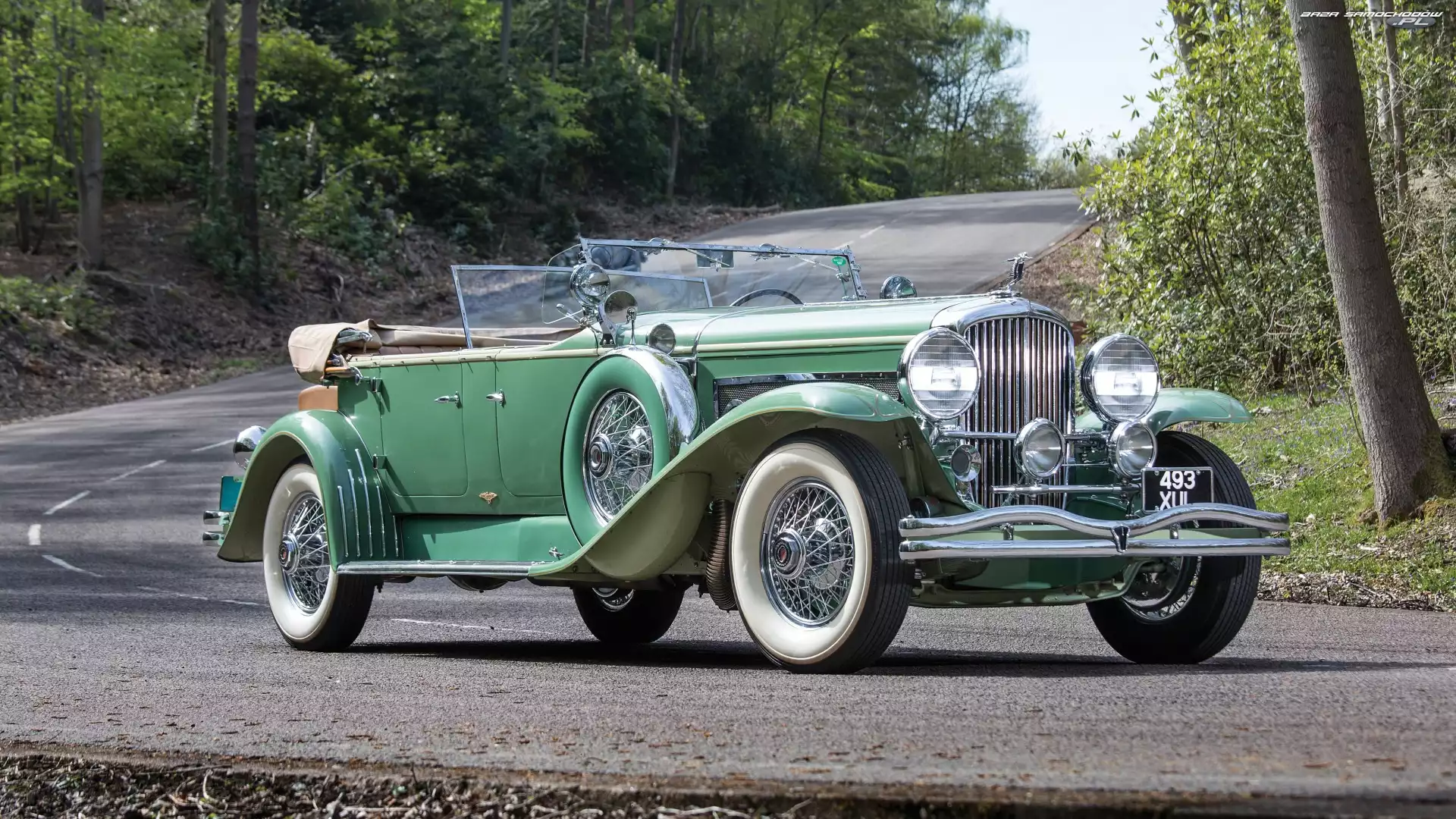 1931, Zabytkowy, Duesenberg Model J Tourster