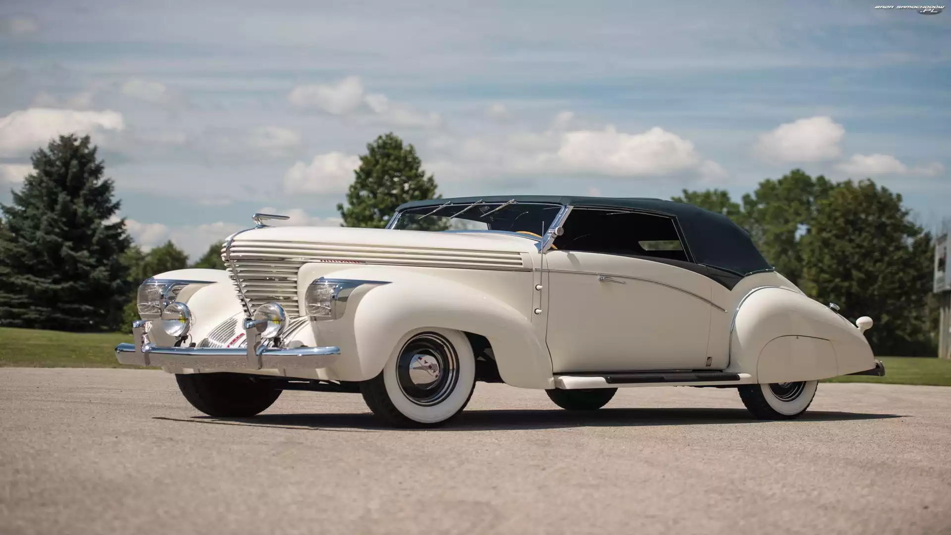 1938, Zabytkowy, Graham 97 Supercharged Cabriolet
