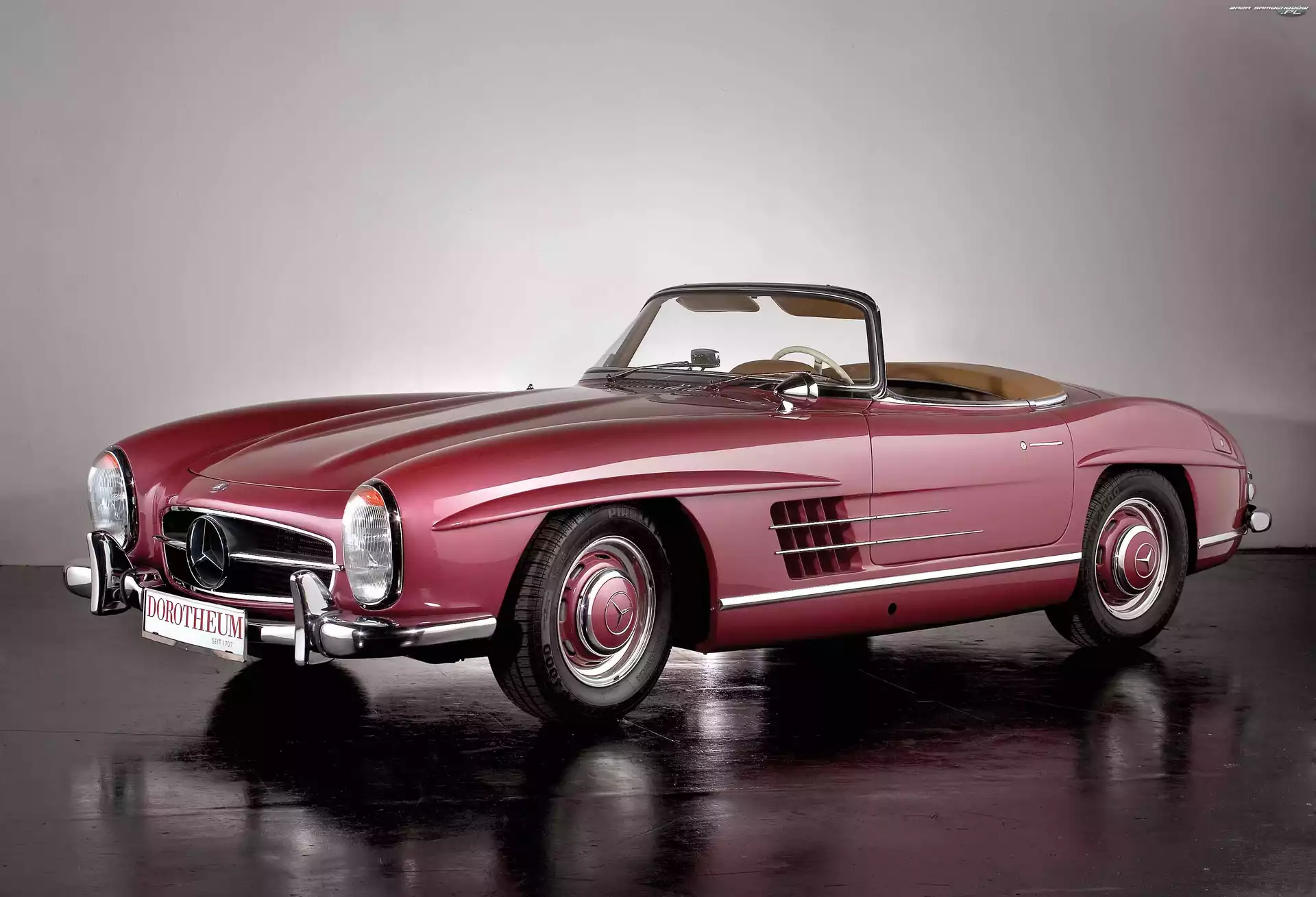 1954, Roadster, Benz 300, Mercedes, SL
