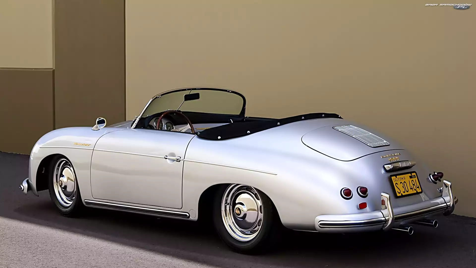 1955, 356A, Zabytkowy, Samochód, Porsche