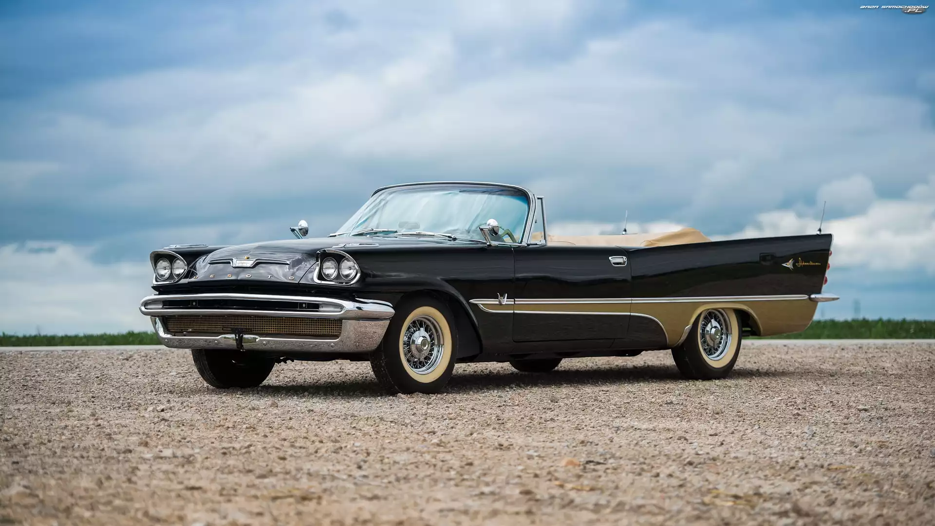 1957, Zabytkowy, DeSoto Adventurer Convertible