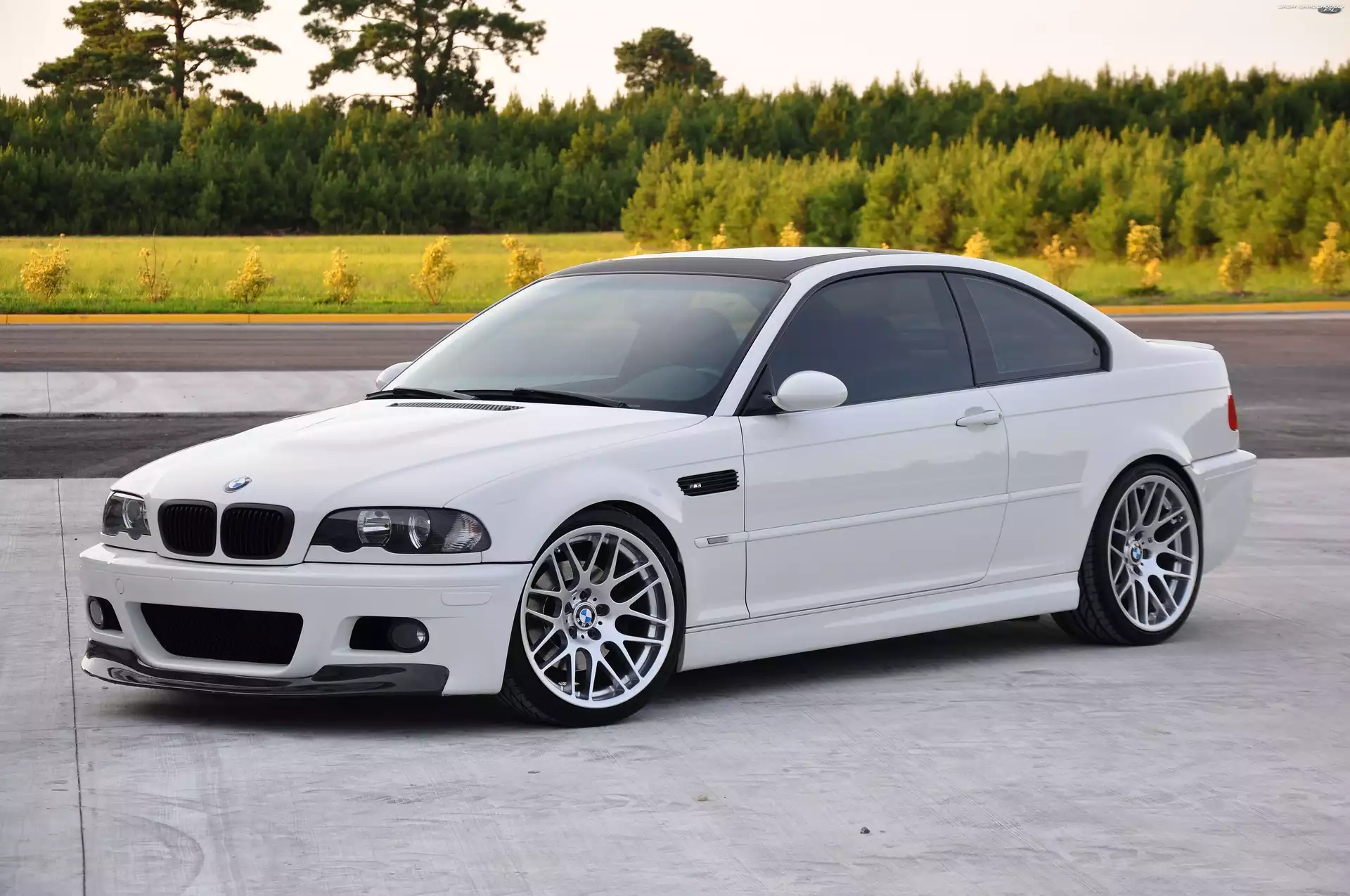 1999, Białe, BMW M3 E46