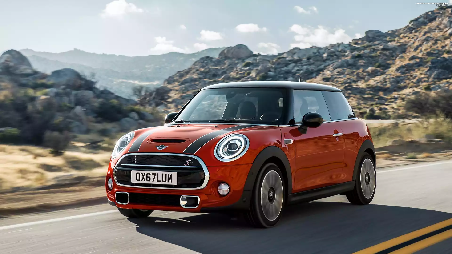2018, 2 Door, Mini Cooper S, Czerwone, Hardtop