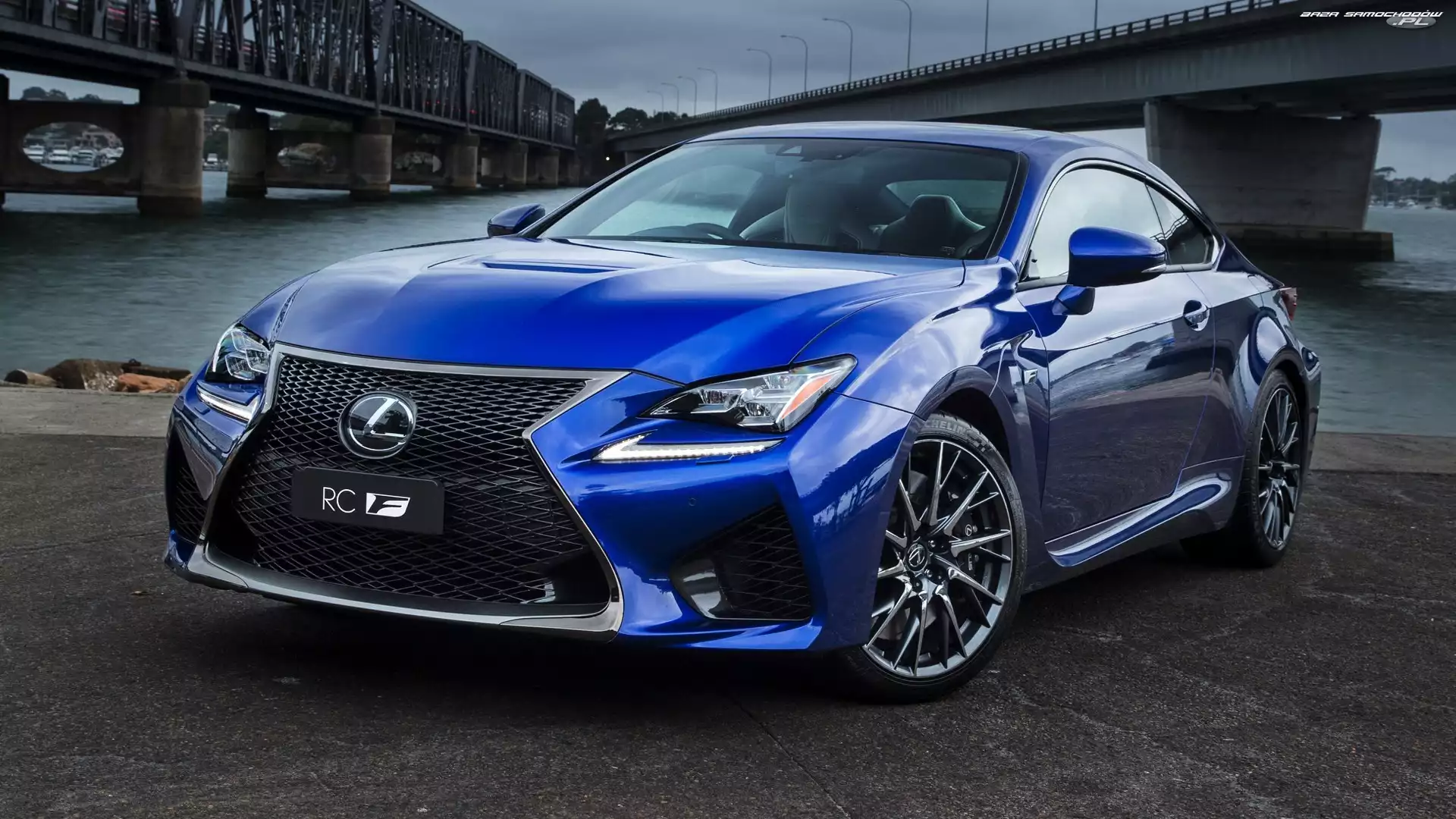 2014, Niebieski, Lexus RC F