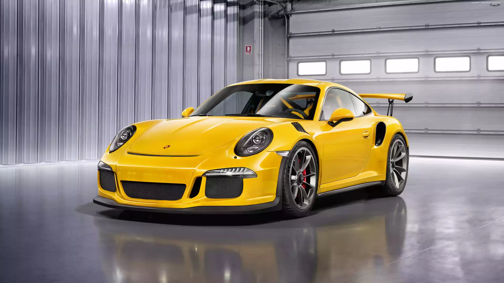 2015, Żółte, Porsche GT3 RS