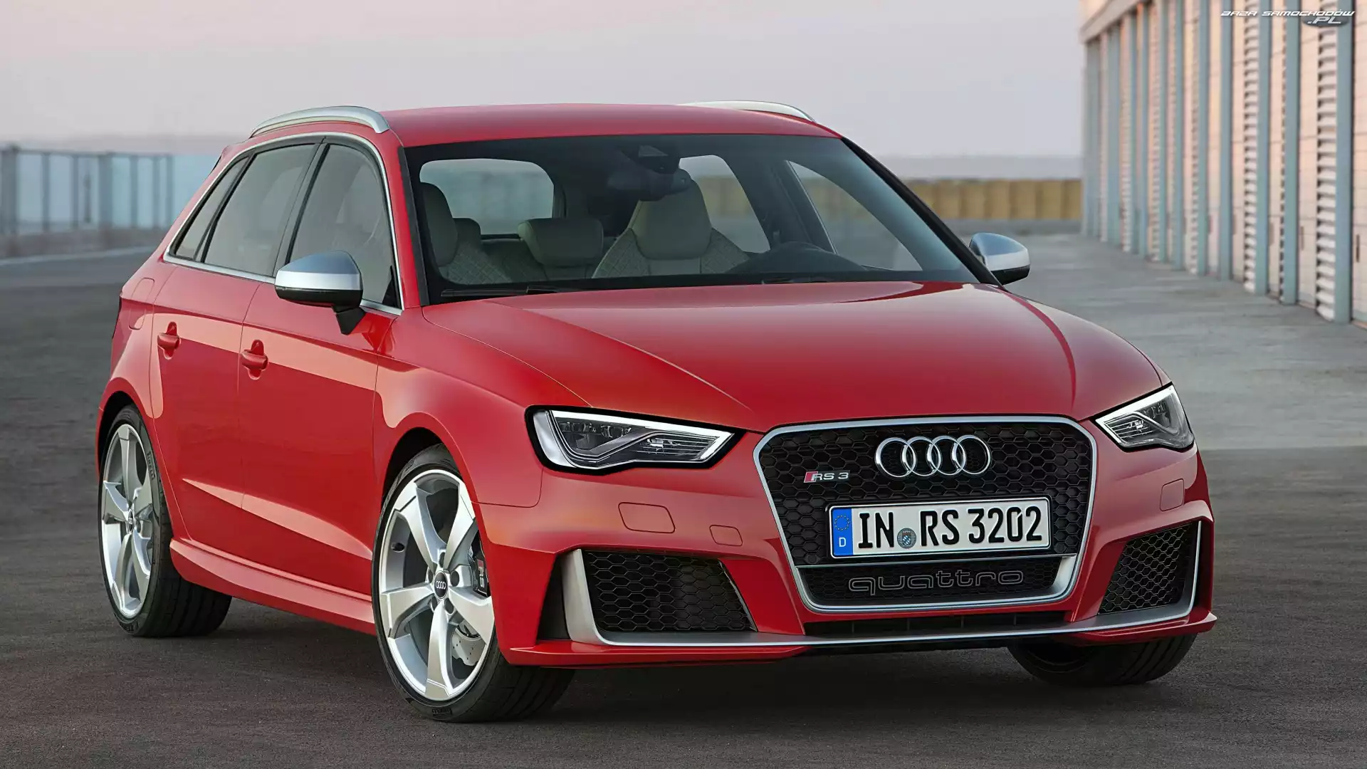 2015, Czerwone, Audi RS3 Sportback