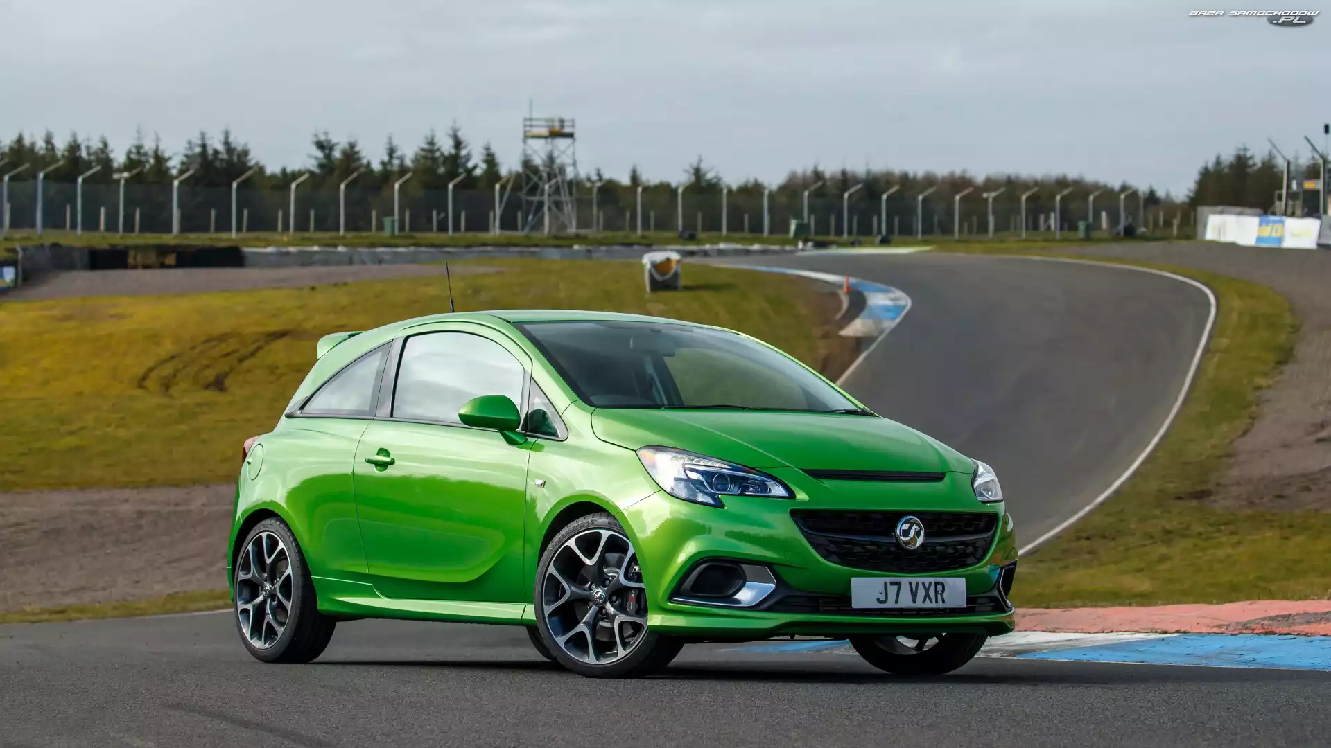 2015, Zielony, Opel Corsa Vauxhall VXR