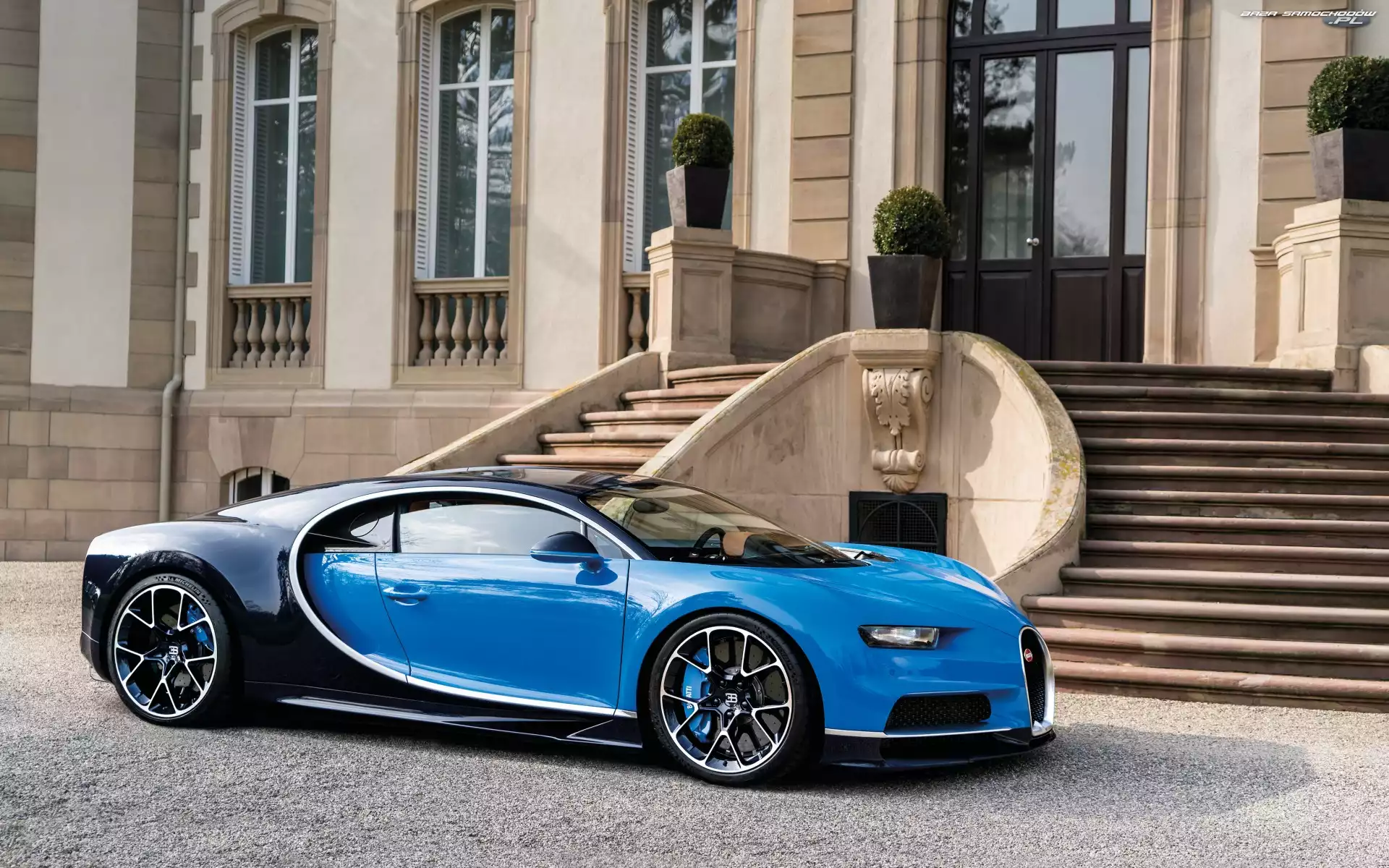 2016, Niebieski, Bugatti Chiron