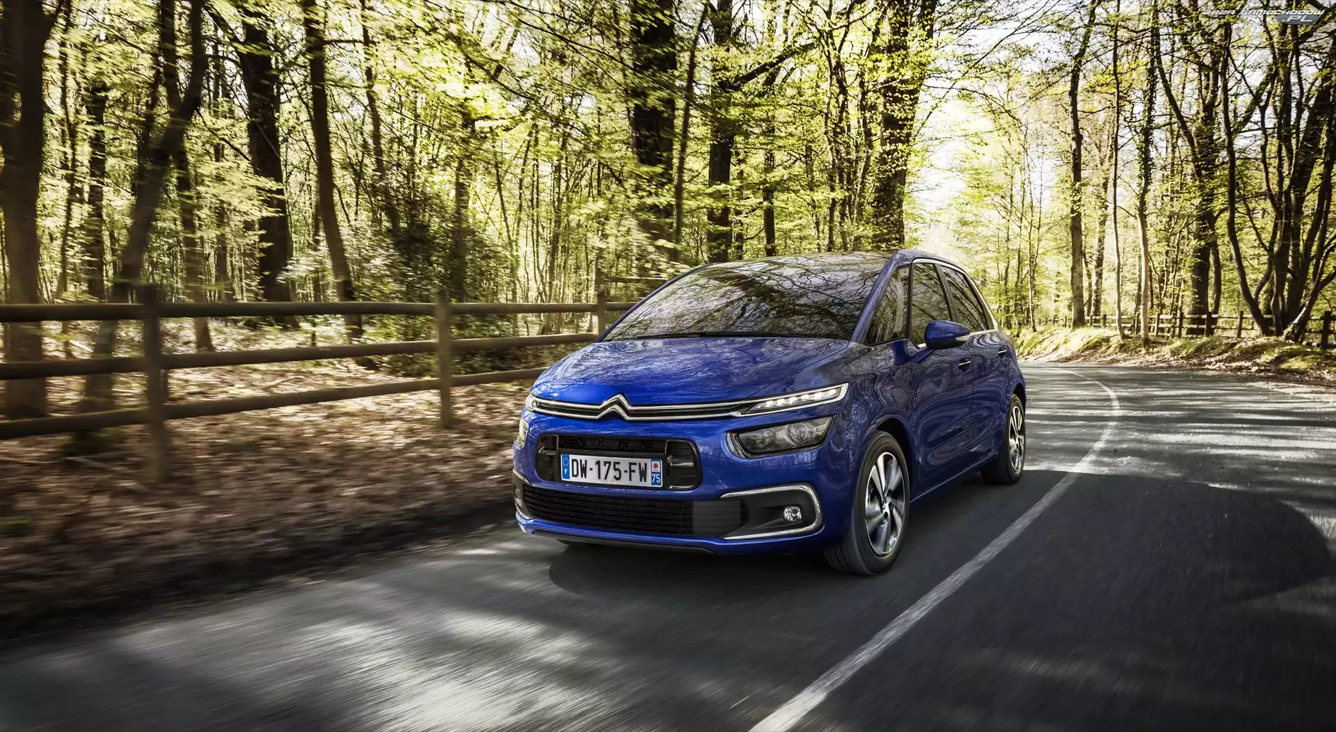 2016, Niebieski, Citroen C4 Picasso