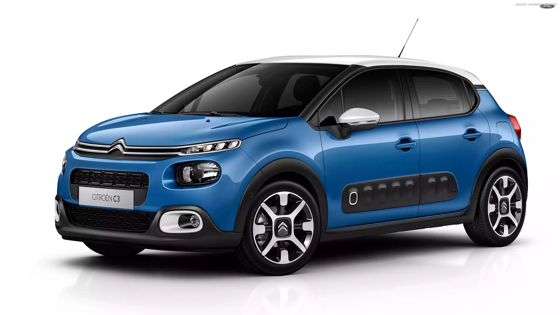 2016, Niebieski, Citroen C3