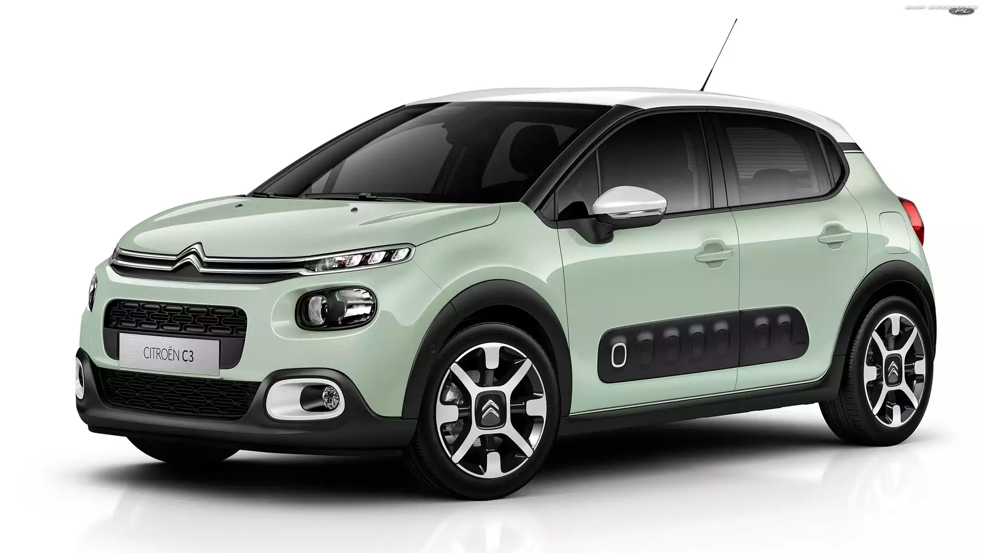 2016, Zielonkawy, Citroen C3
