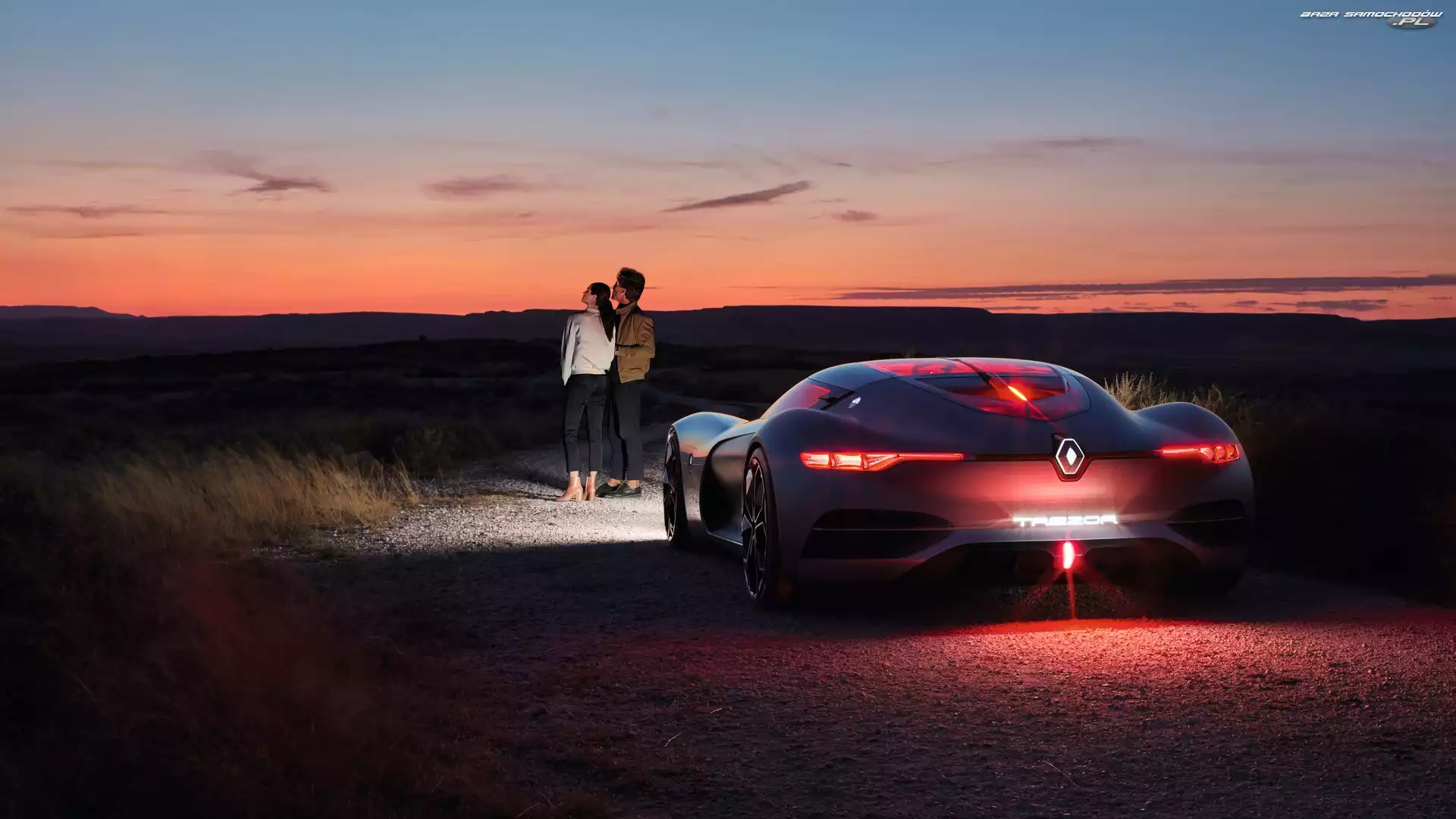 2016, Kobieta, Renault Trezor Concept, Mężczyzna