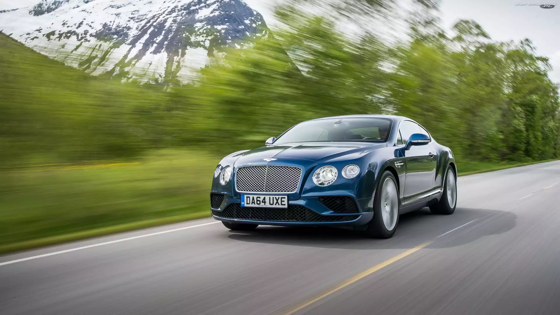 2016, Niebieski, Bentley Continental GT V8