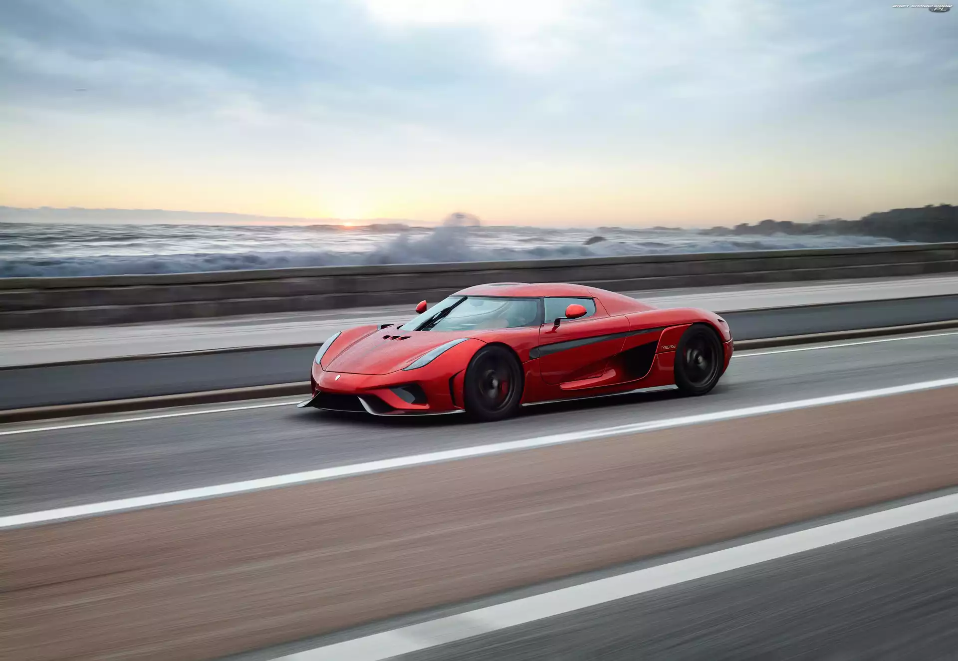 2016, Czerwony, Koenigsegg Regera