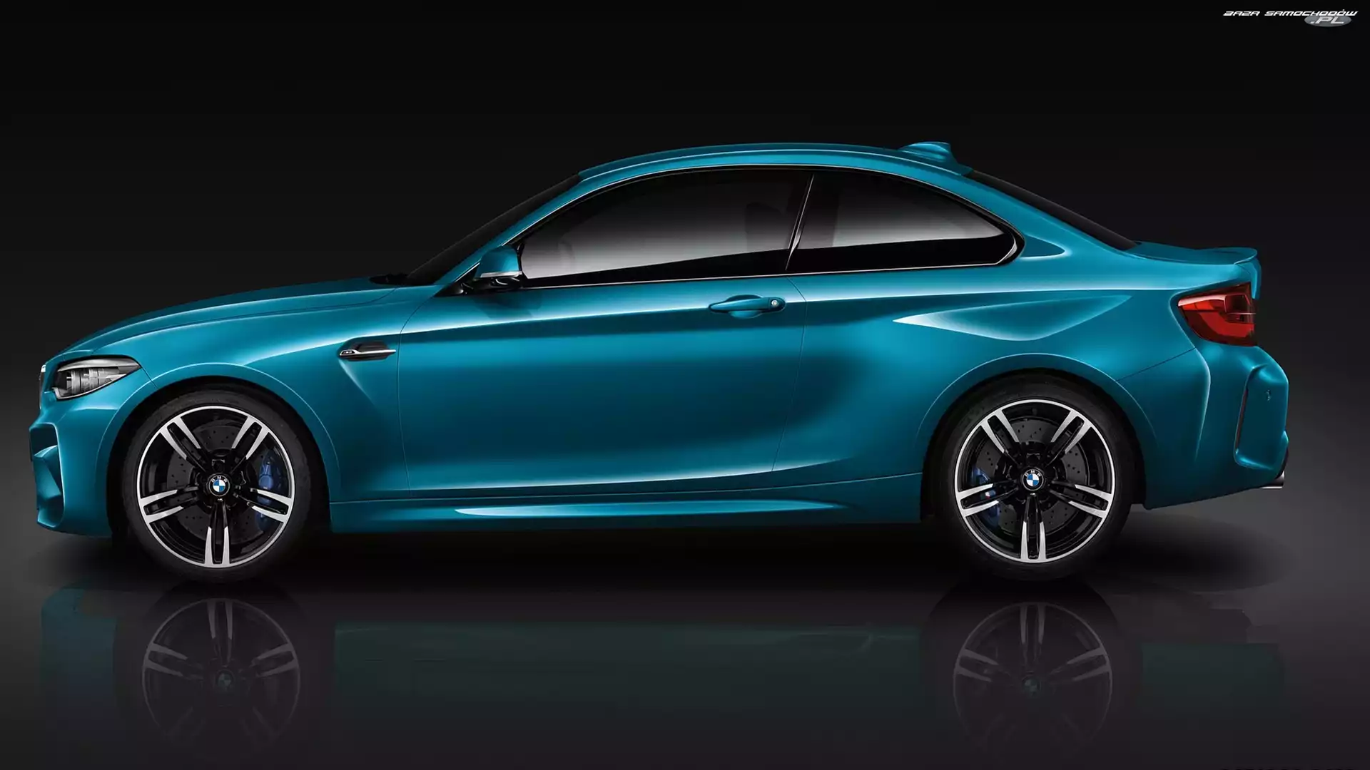 2016, Niebieskie, BMW M2 Coupe