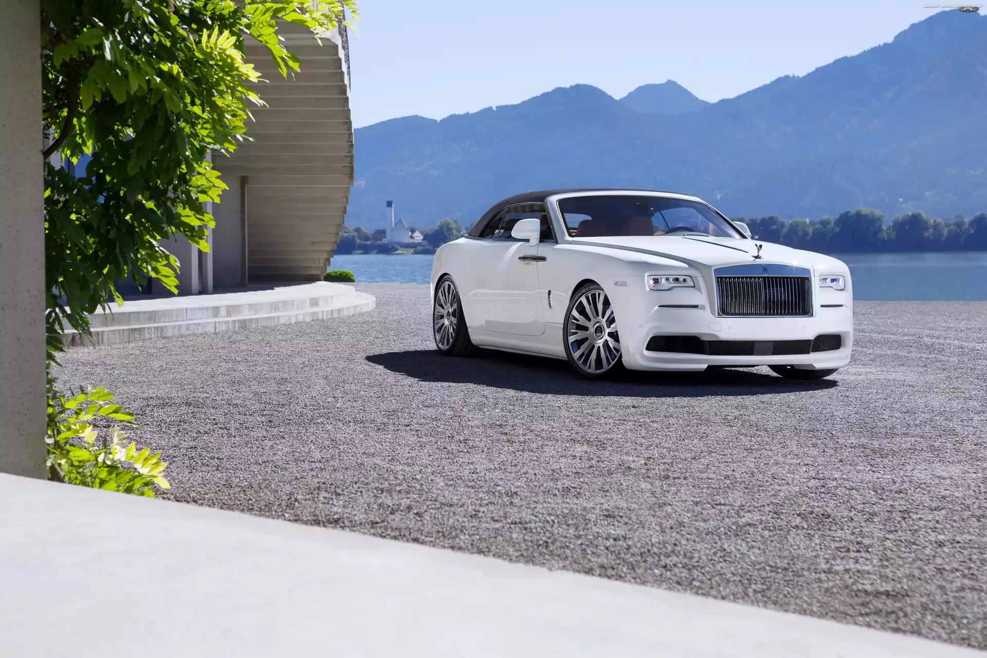 2016, Biały, Rolls-Royce Dawn