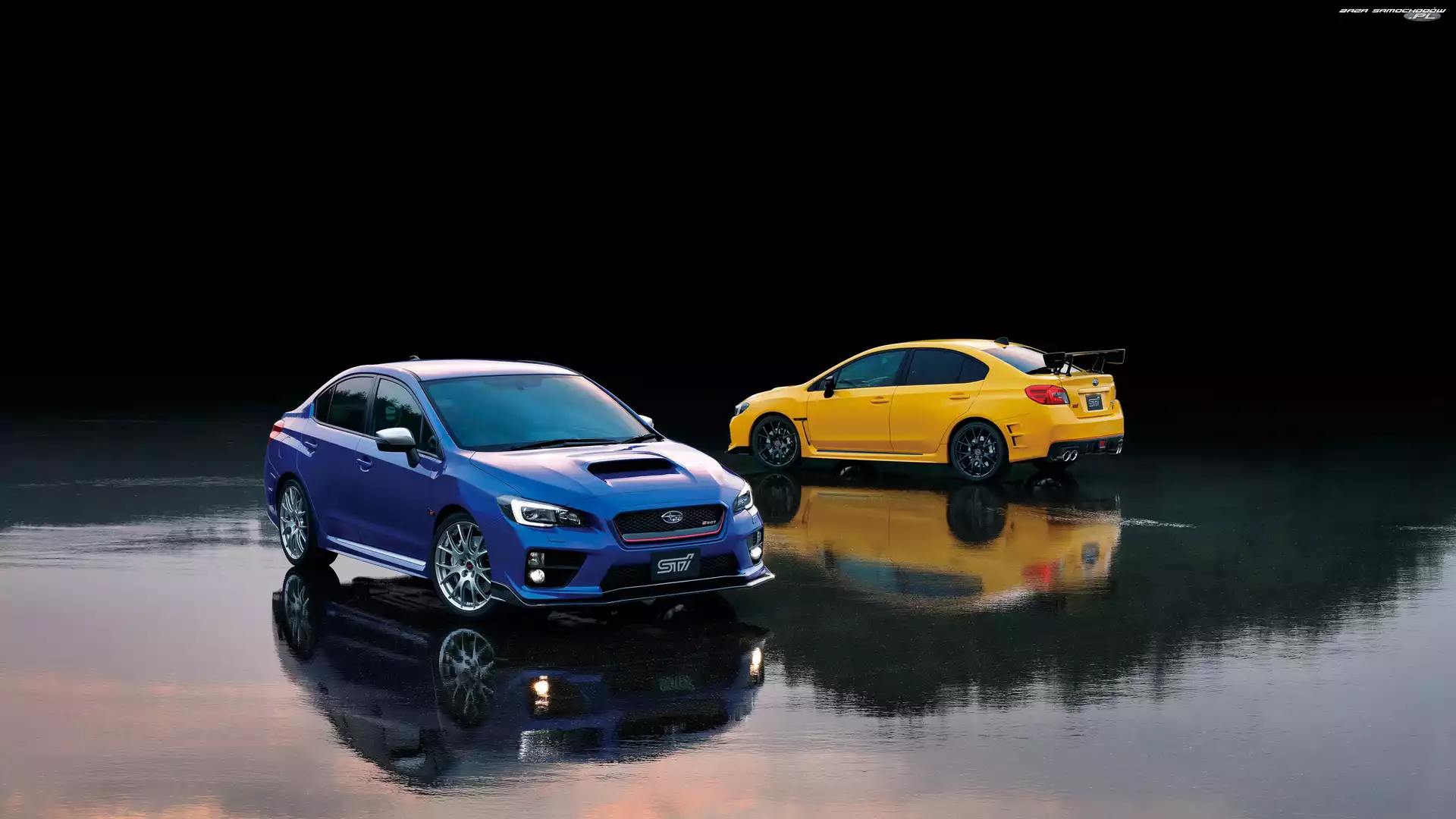 Żółty, 2016, Niebieski, Subaru Impreza WRX STI S207 Limited Edition