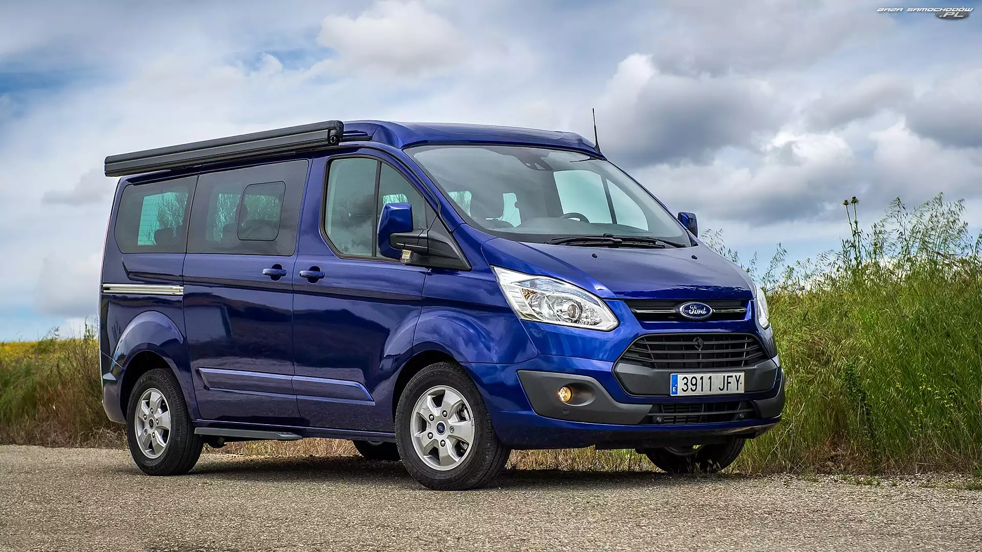 2016, Niebieski, Ford Tourneo Custom