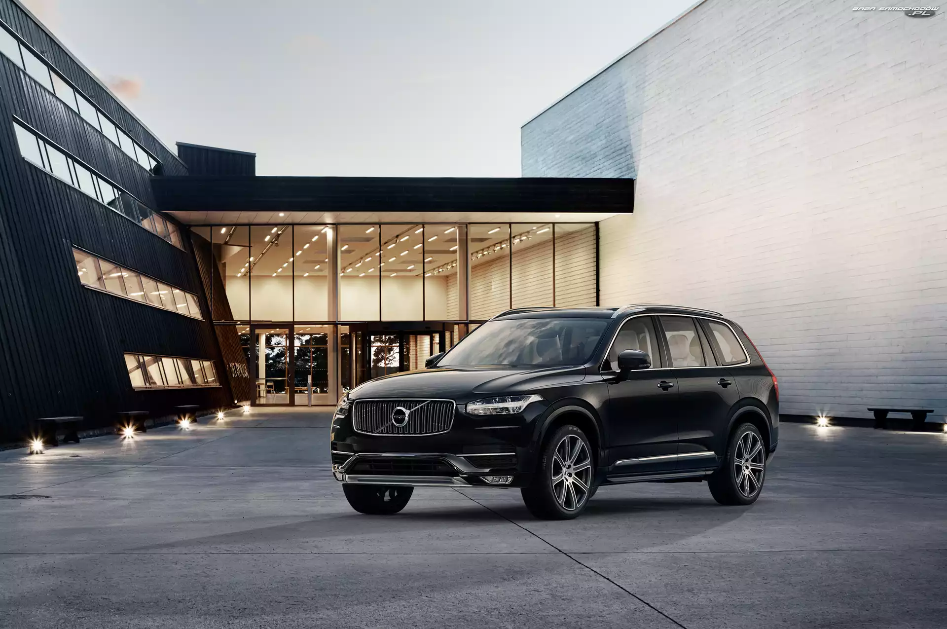 2016, Czarne, Volvo XC90
