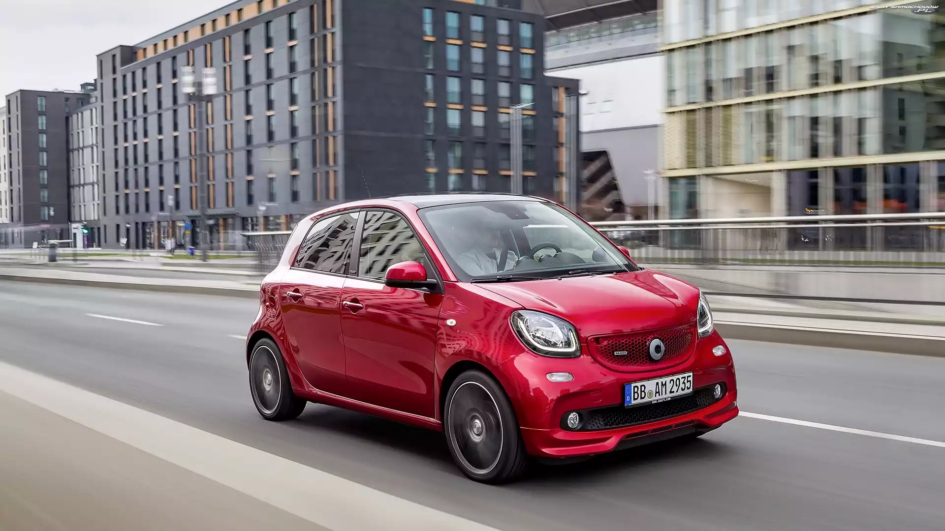 2017, Budowle, Smart Forfour Brabus, Ulica