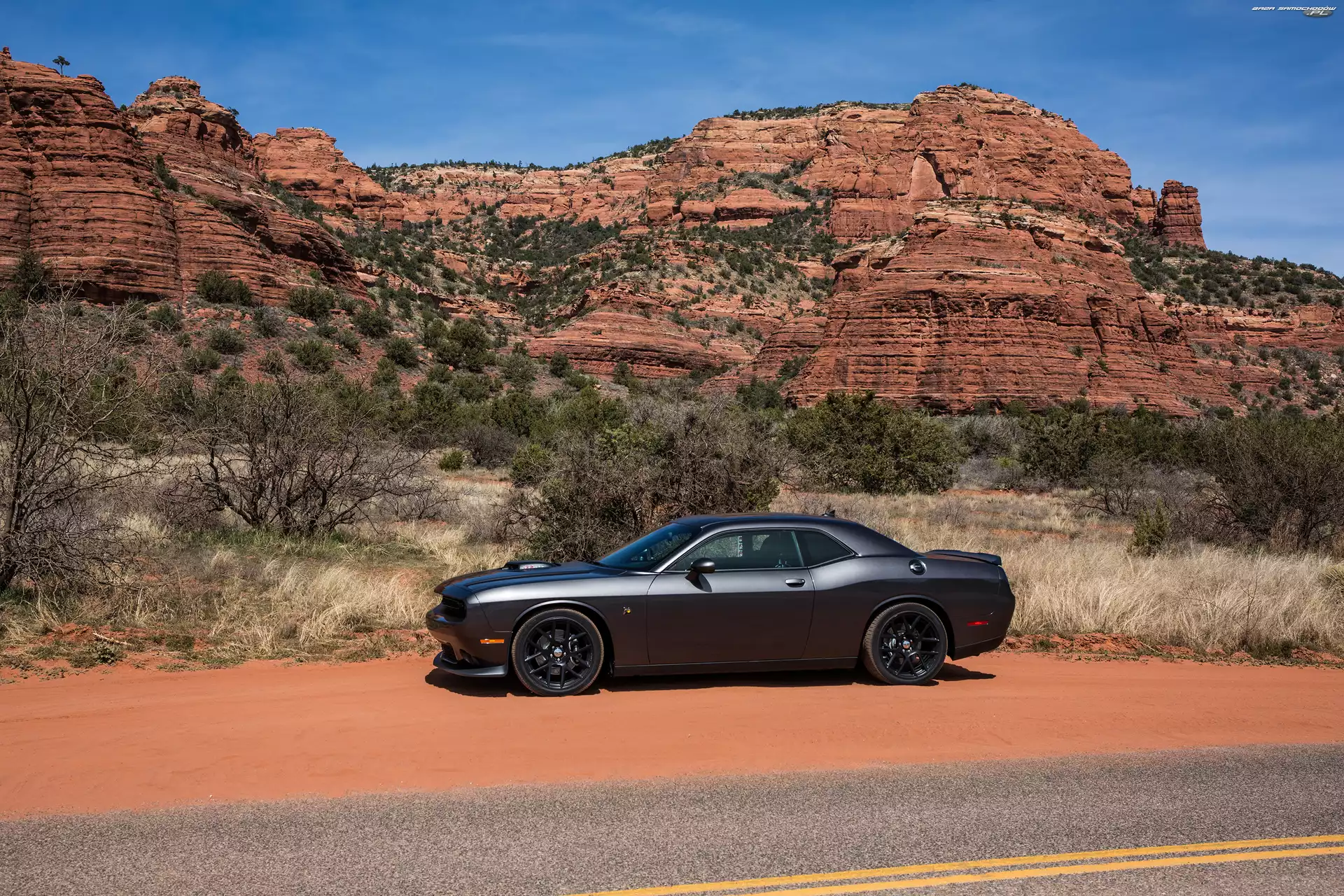 Skały, Dodge Challenger 392 Hemi Scat Pack Shaker, 2017