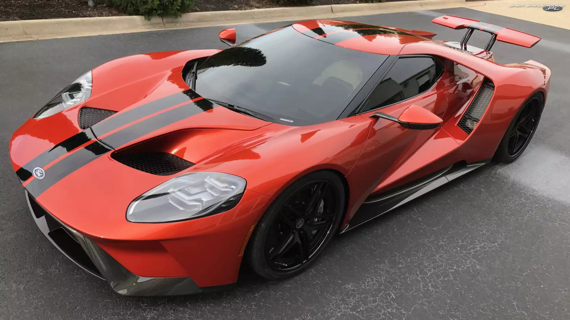 2017, Czerwony, Ford GT