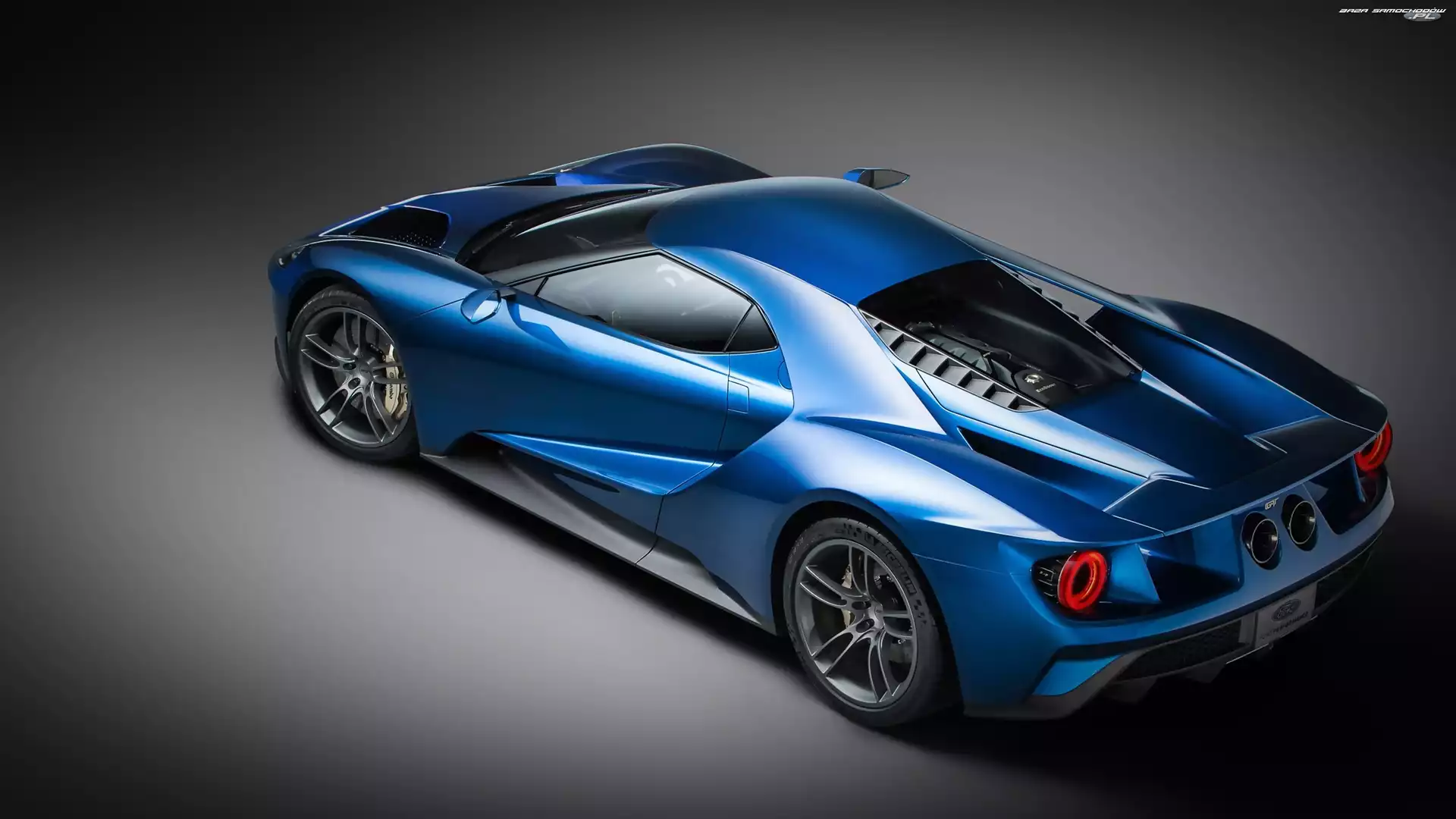 2017, Niebieski, Ford GT