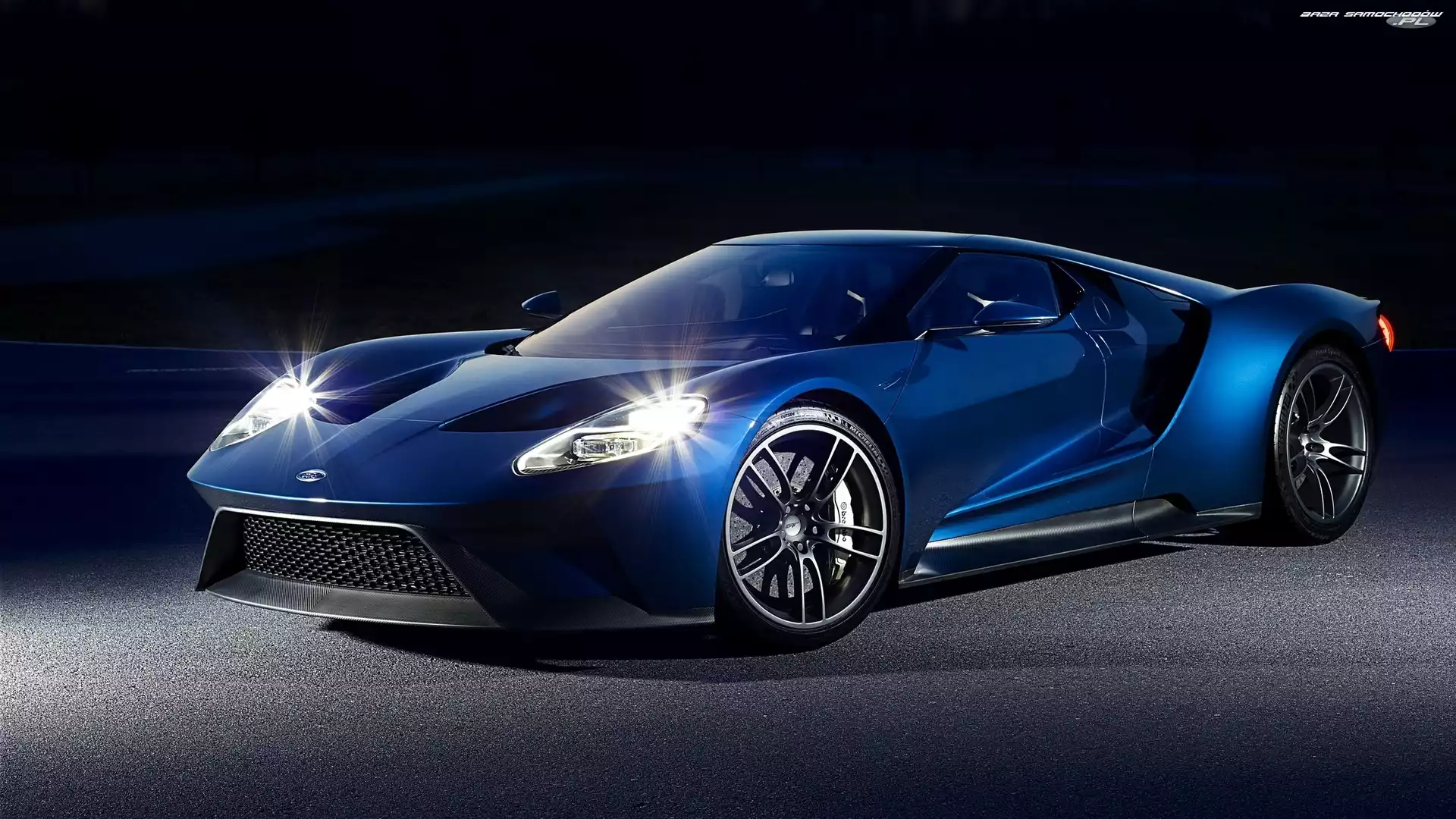 2017, Niebieski, Ford GT