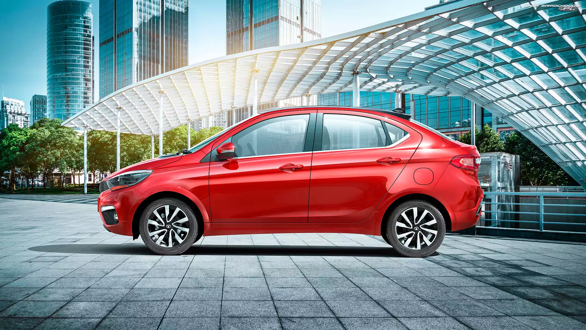2017, Czerwony, Tata Tigor Geneva Edition