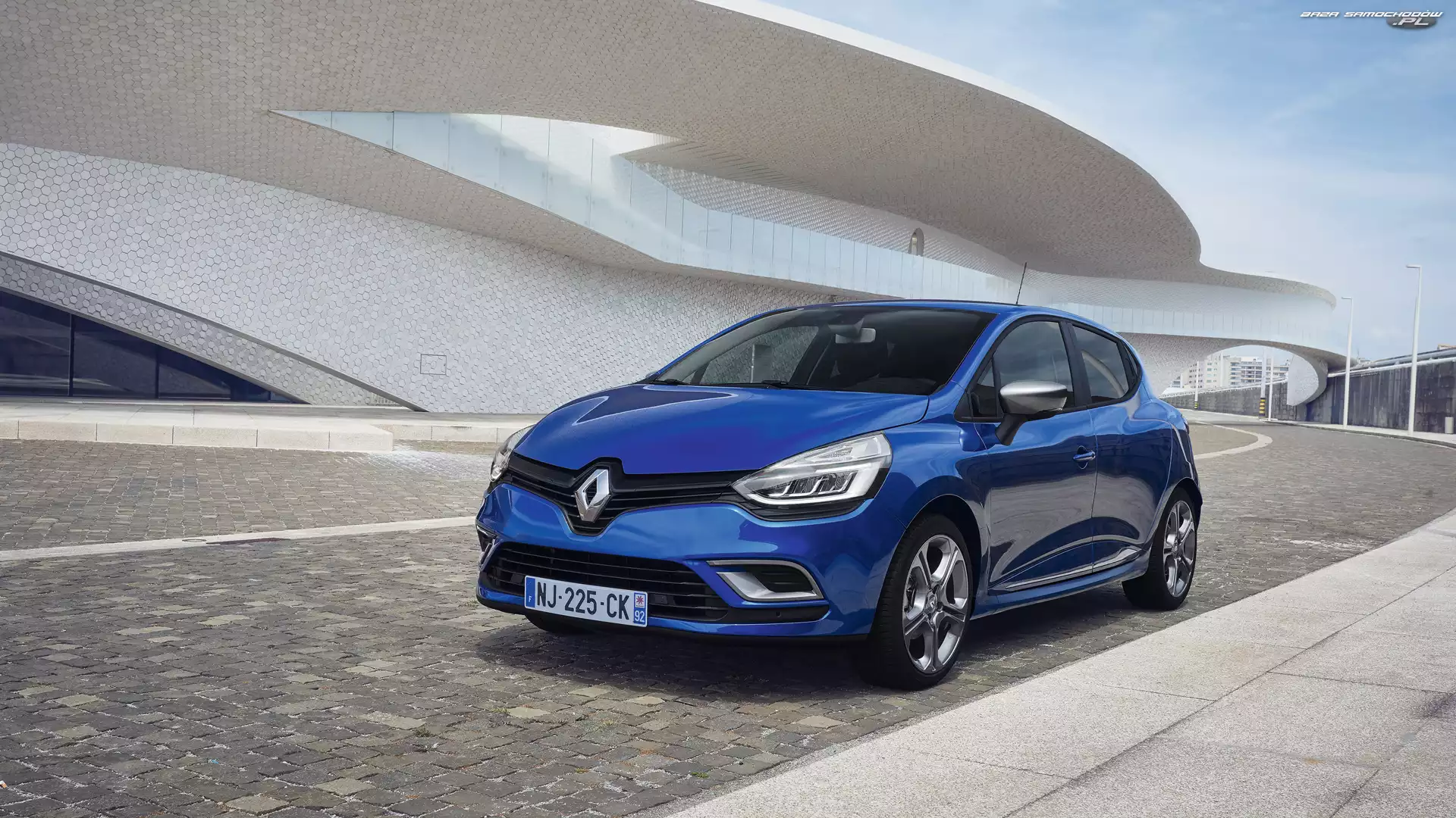 2017, Niebieski, Renault Clio GT Line