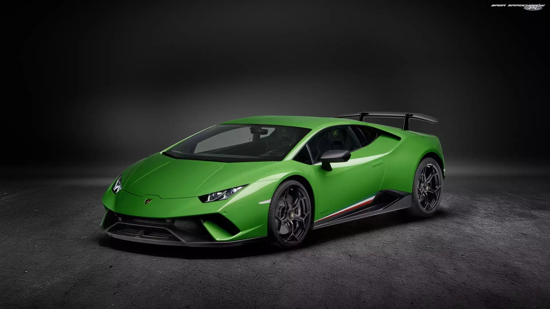 2017, Zielony, Lamborghini Huracan Performante