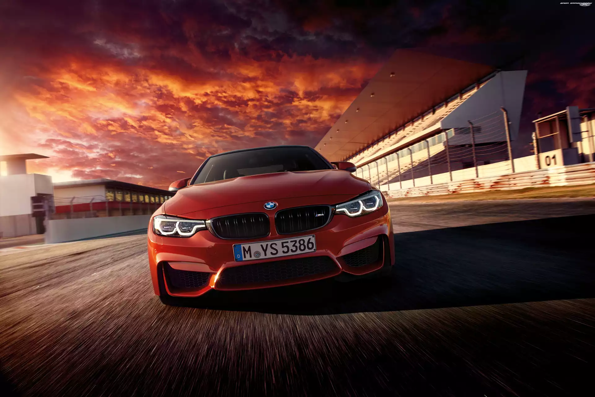 2017, Czerwony, BMW M4 F82