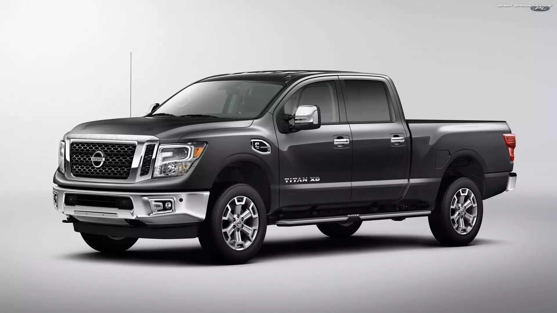 2017, Czarny, Nissan Titan XD