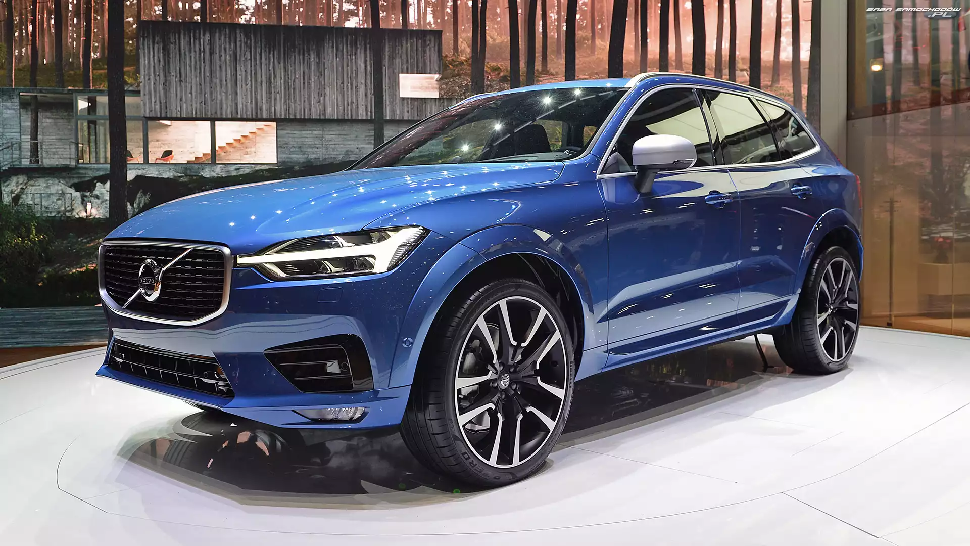 2017, Niebieskie, Volvo XC60