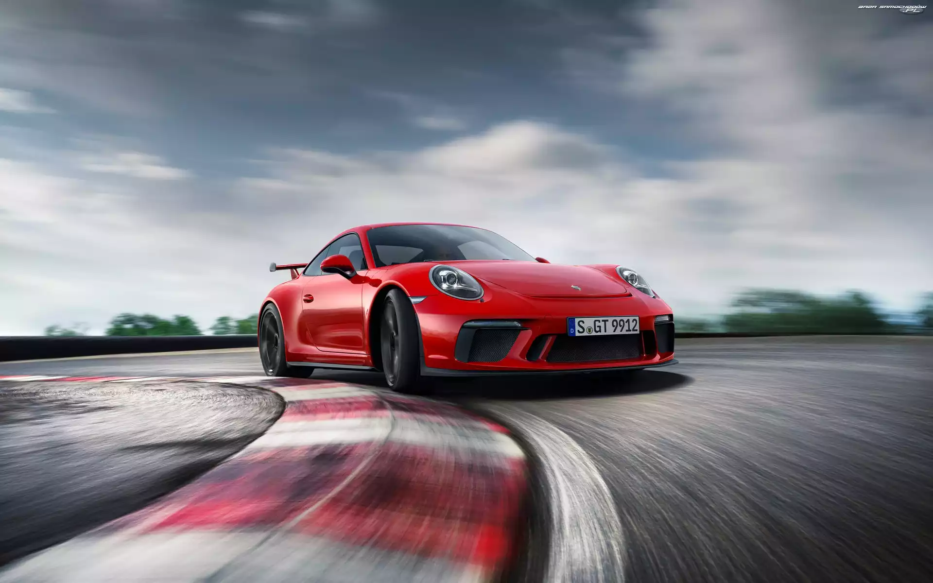 2018, Czerwone, Porsche 911 GT3