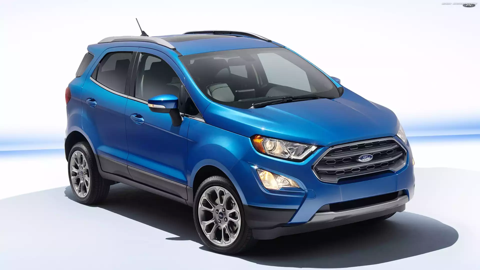 2018, Niebieski, Ford EcoSport