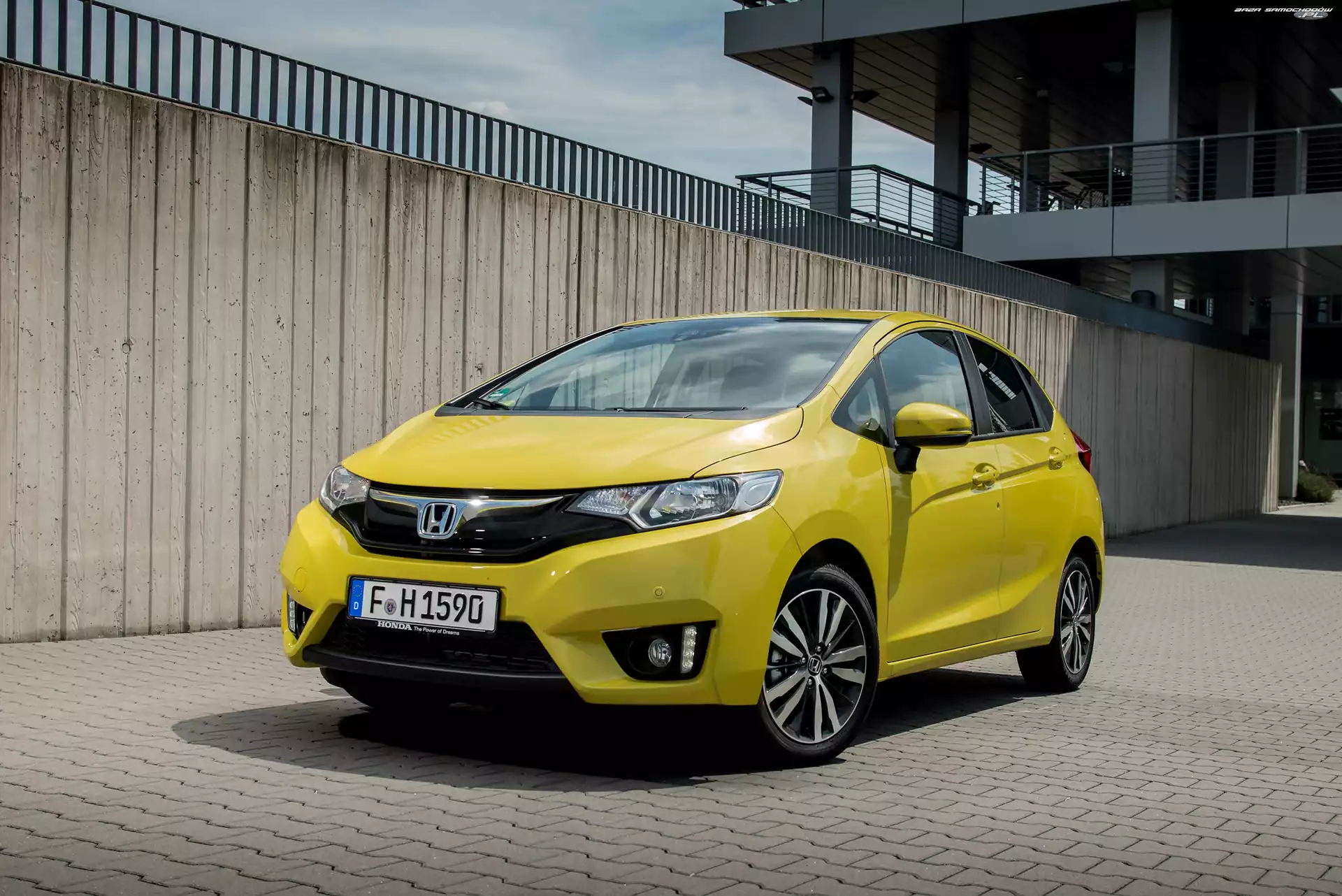 2018, Żółta, Honda Jazz