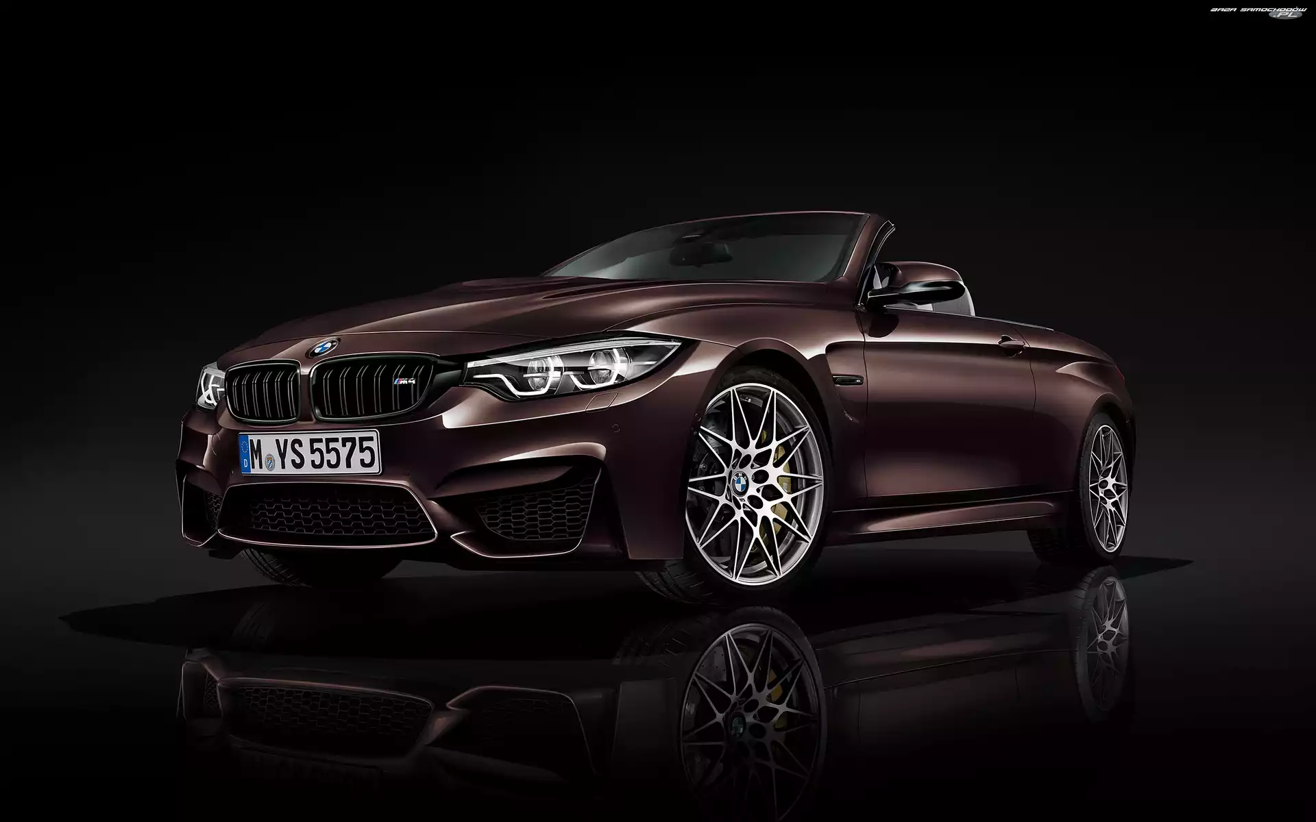 2018, Brązowe, BMW M4 Convertible