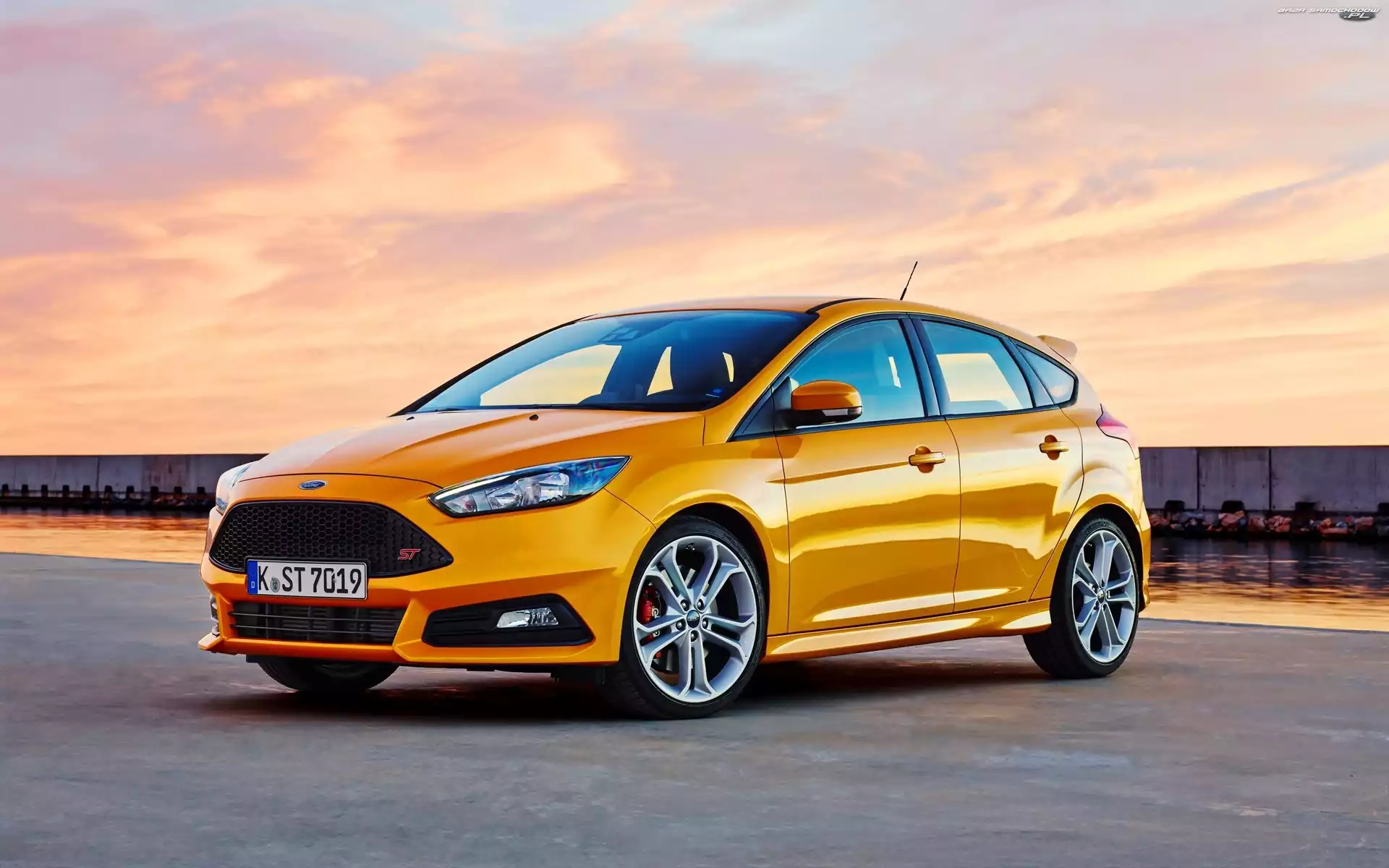 2019, Żółty, Ford Focus ST