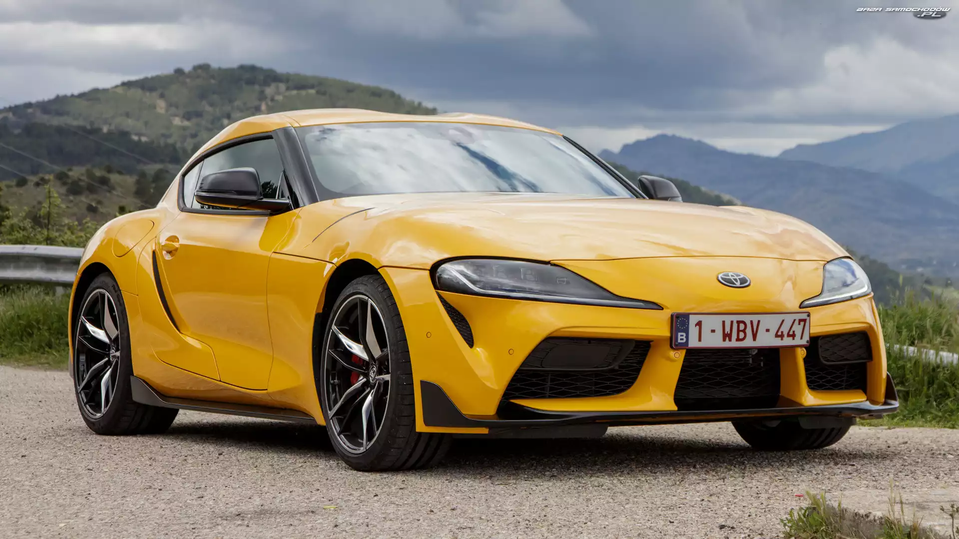 2019, Żółta, Toyota GR Supra