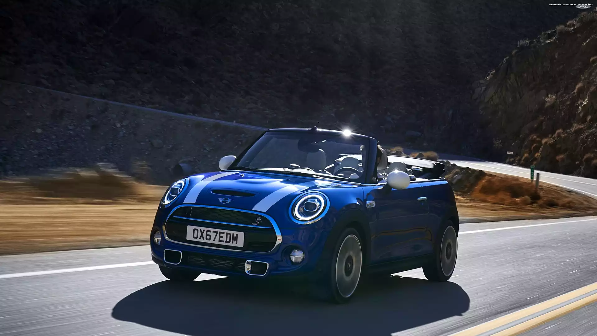 2019, Niebieski, Mini Cooper S Convertible