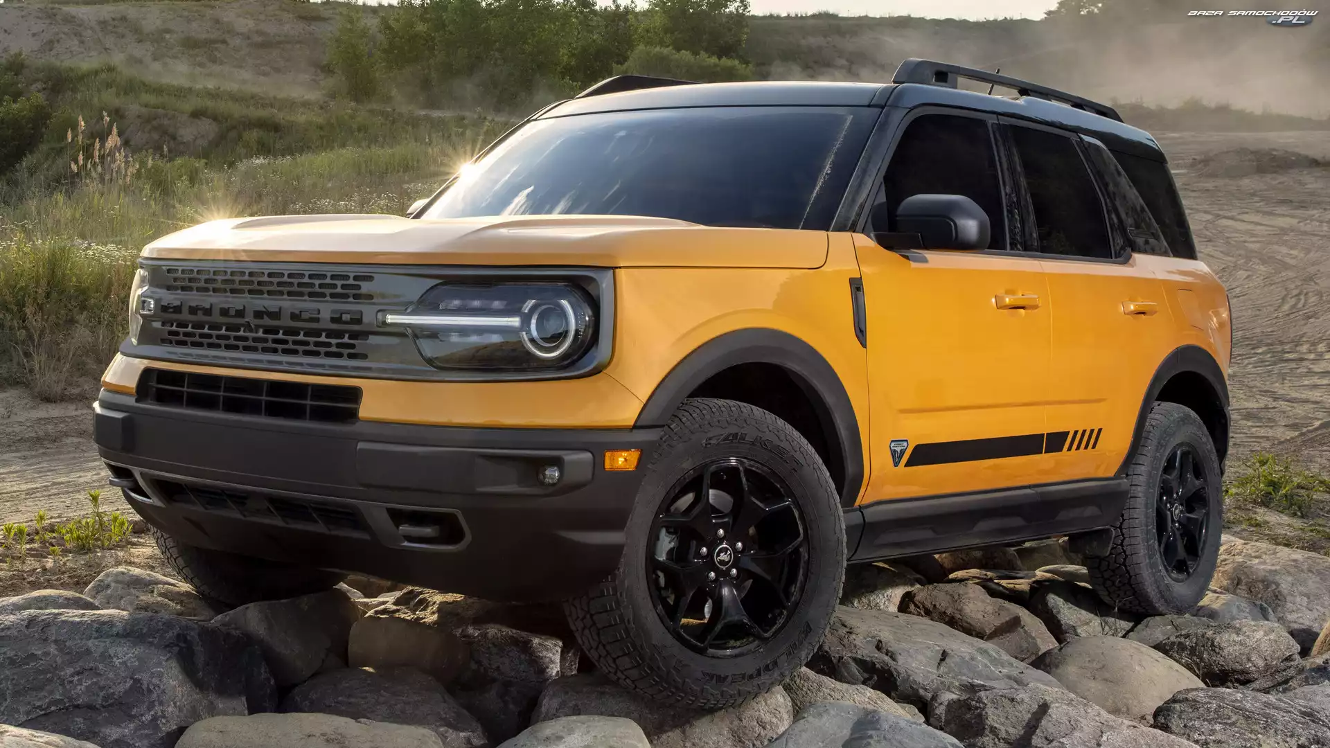 2020, Żółty, Ford Bronco
