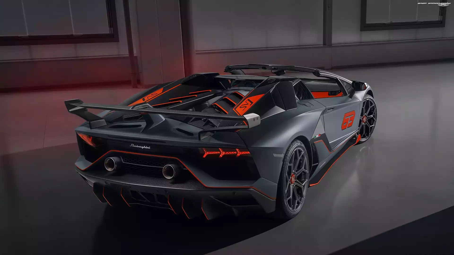 2020, Lamborghini Aventador, SVJ 63